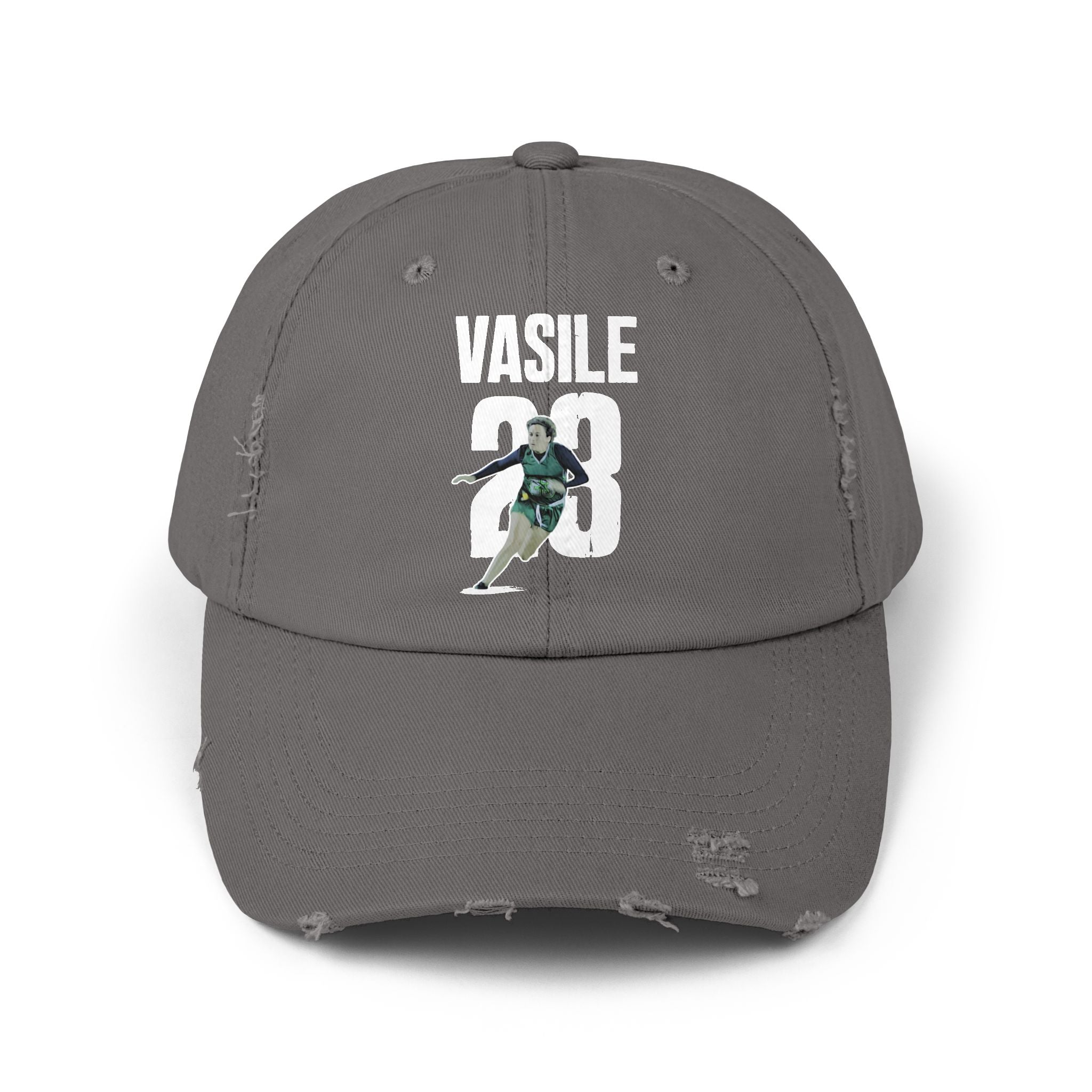 Brooke Vasile Distressed Dad Cap