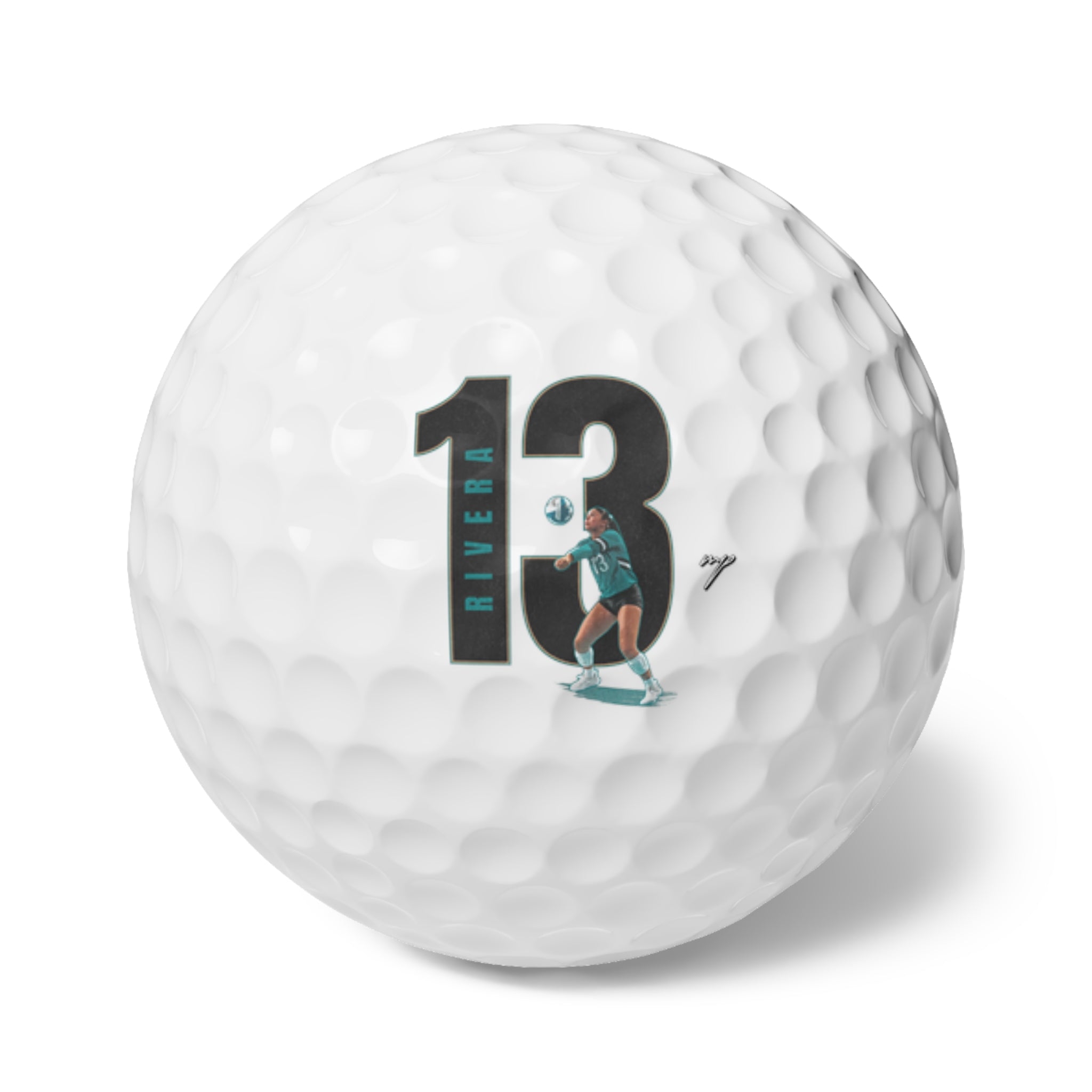 Julia Rivera Golf Balls, 6pc