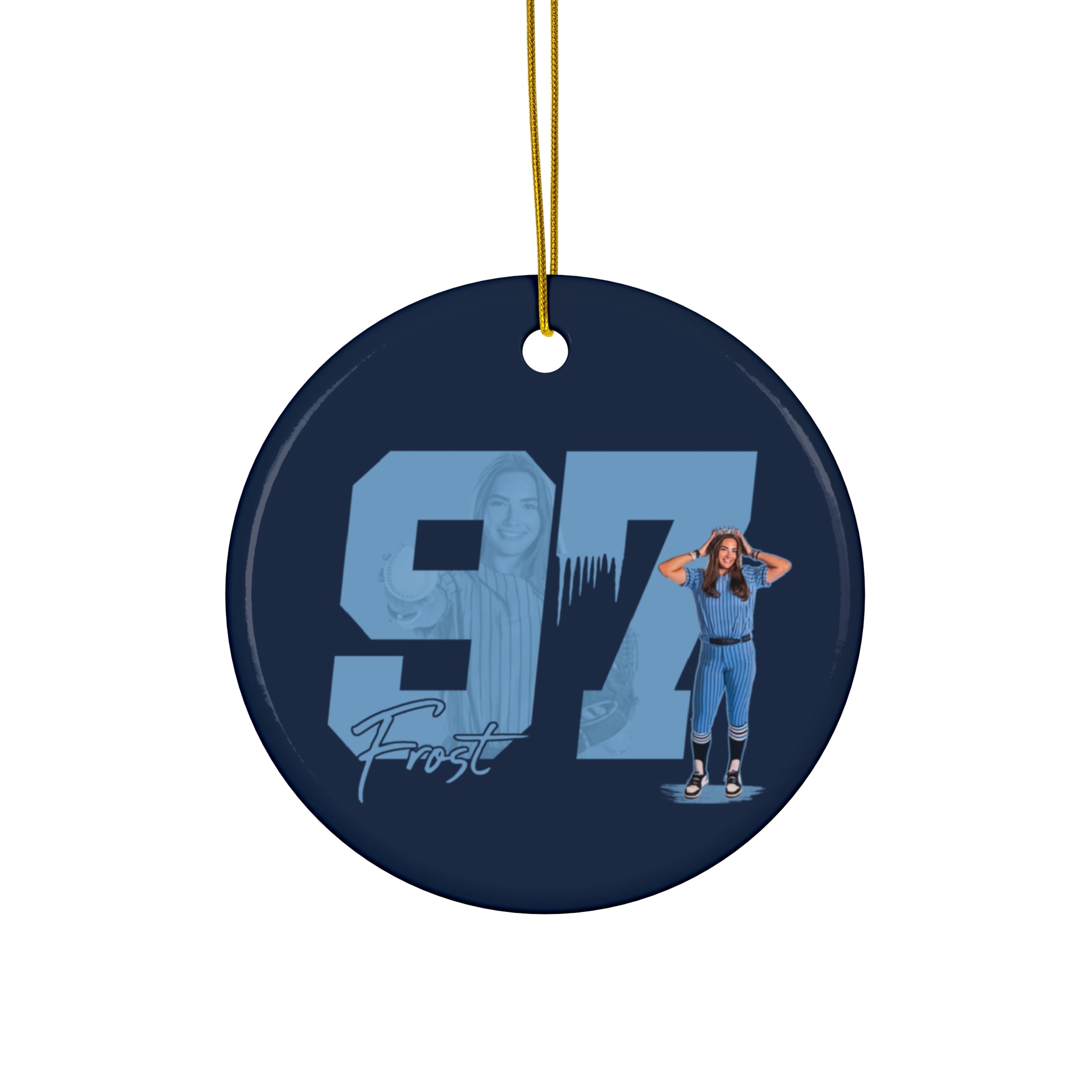 Kendall Frost Ceramic Ornament