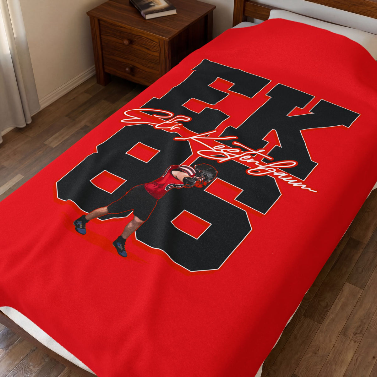 Eli Kestenbaum Velveteen Plush Blanket