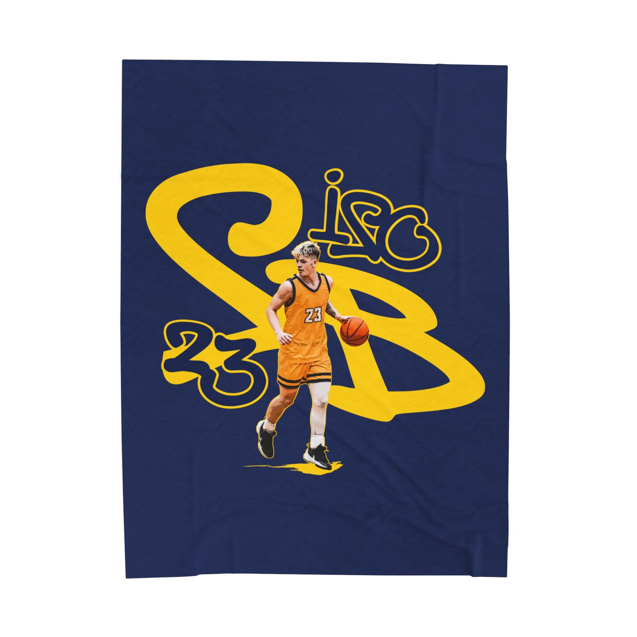 Spencer Breeden Velveteen Plush Blanket