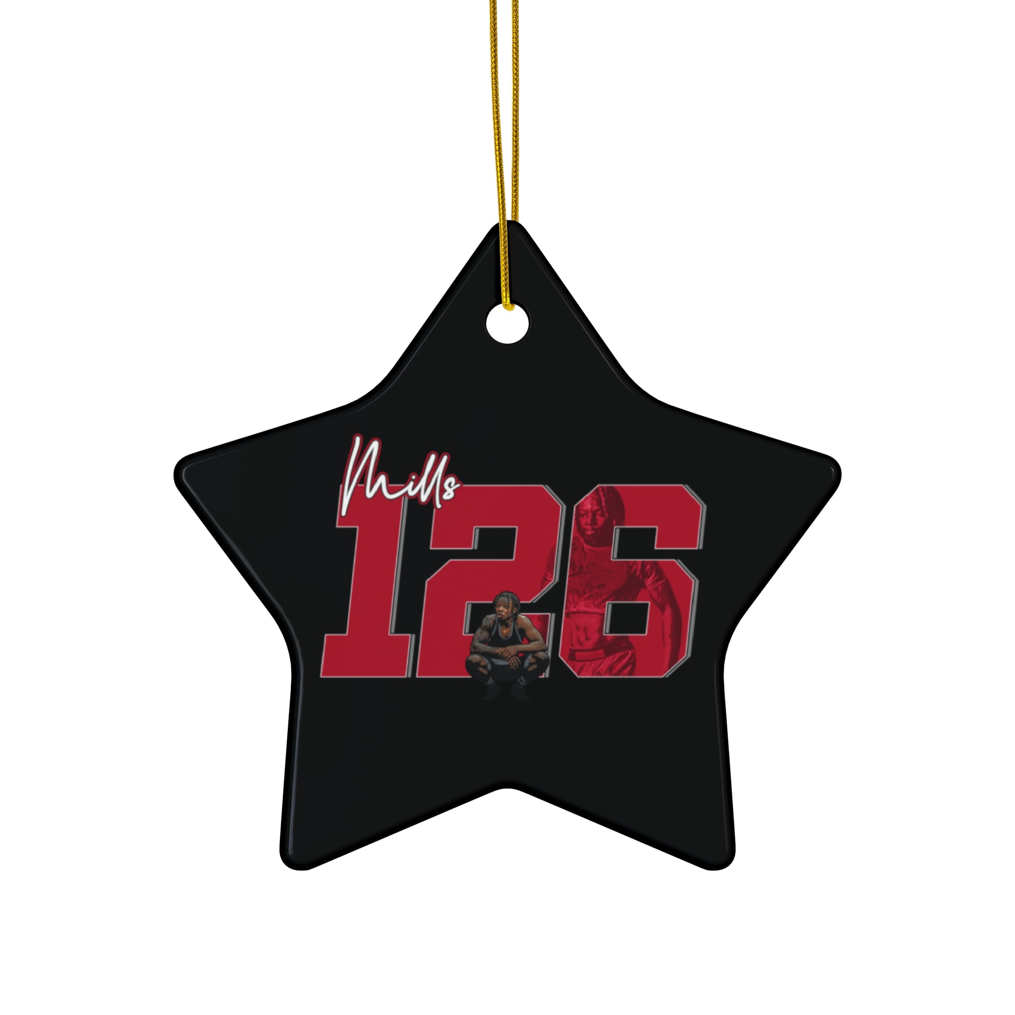 Antonio Mills Ceramic Ornament