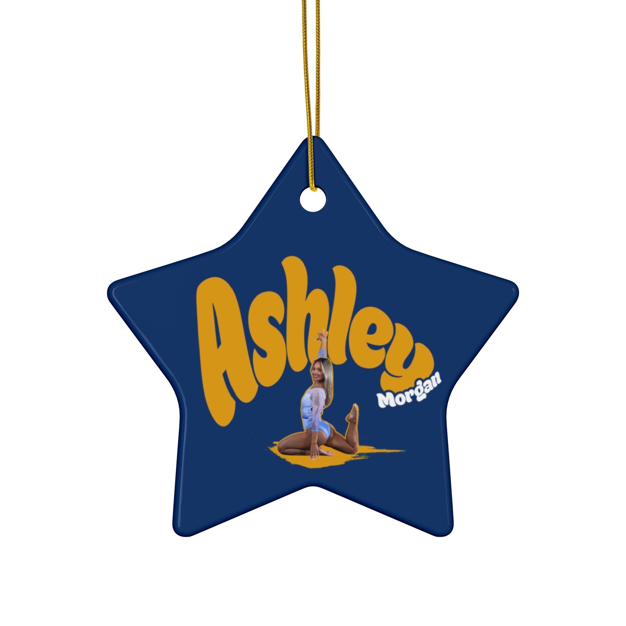 Ashley Morgan Ceramic Ornament