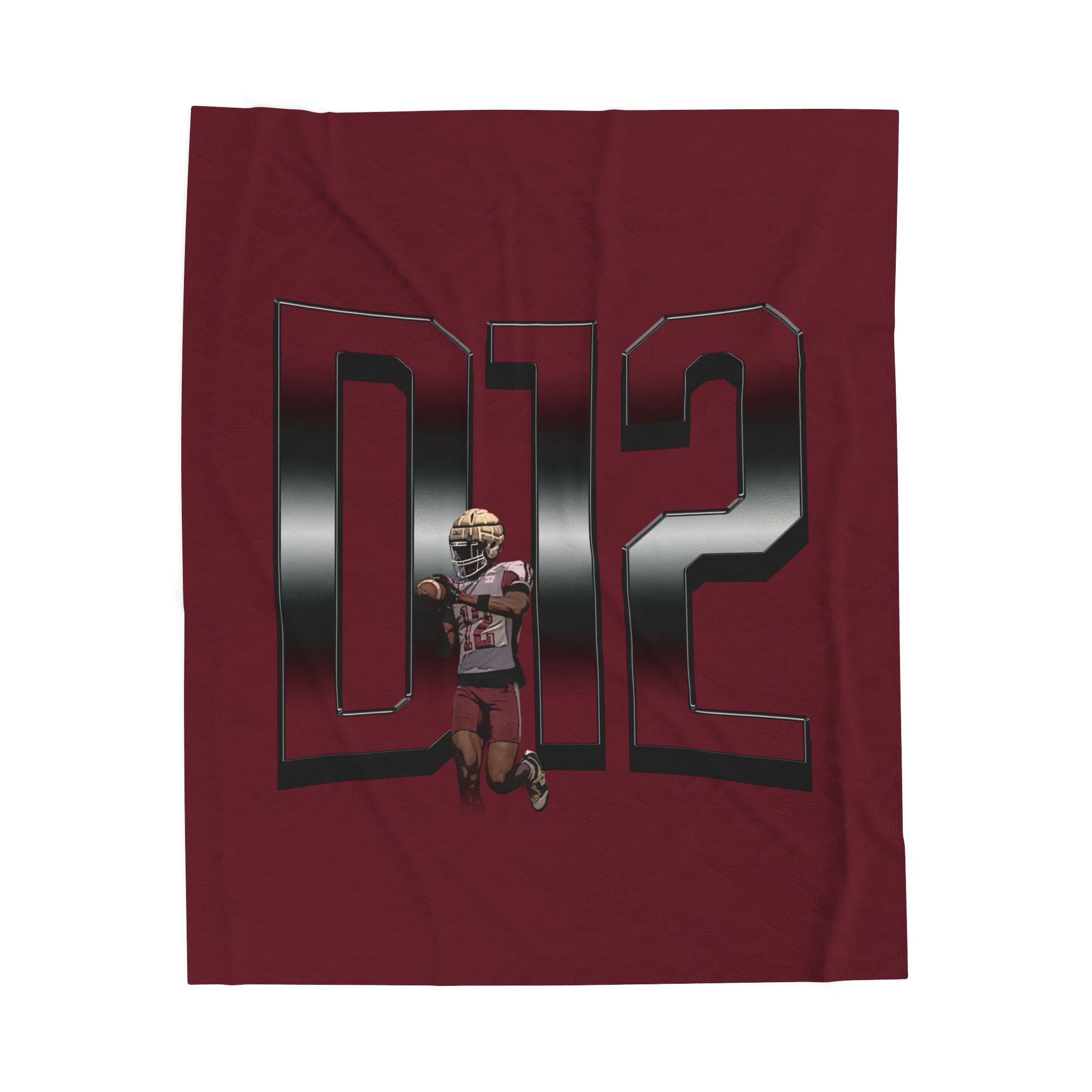 De'Traun Brown Velveteen Plush Blanket