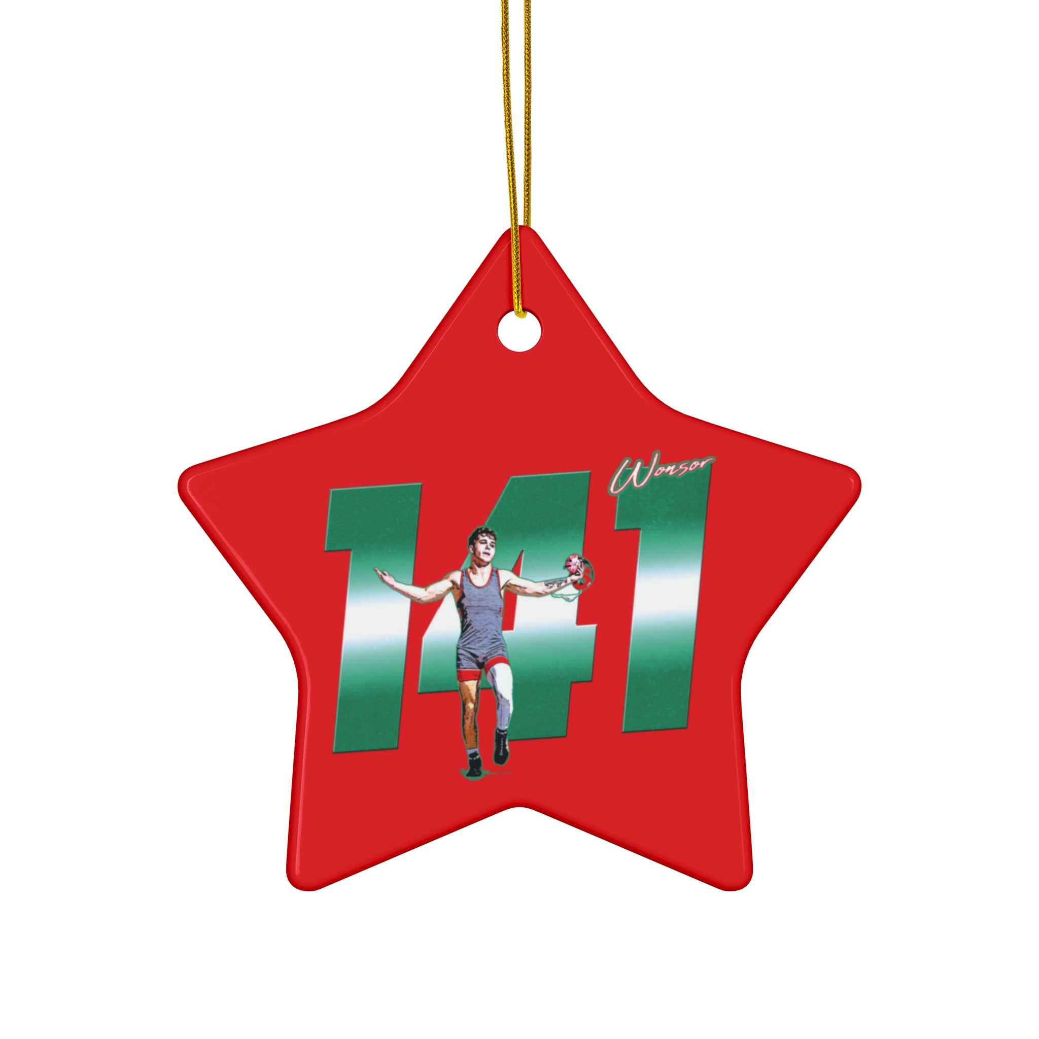Ethan Wonser Ceramic Ornament