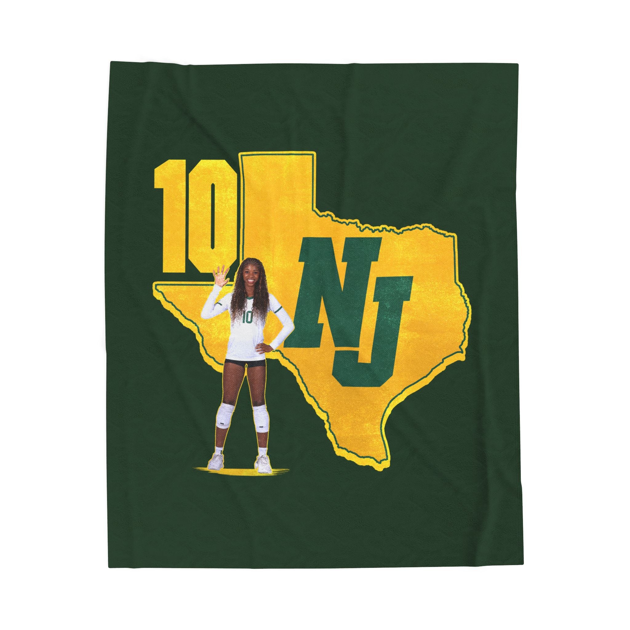 Nadiya Johnson Velveteen Plush Blanket