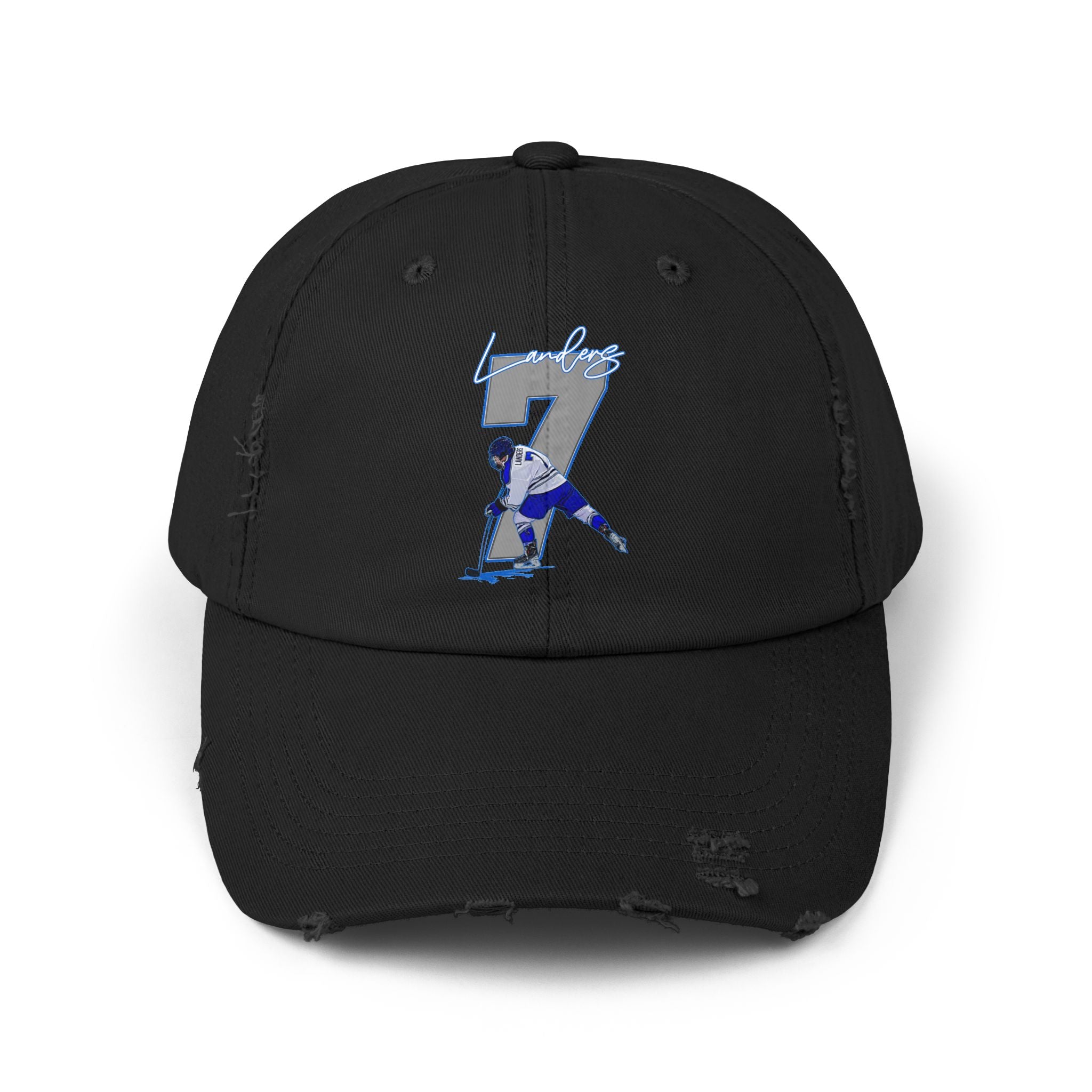Jeremy Landers Distressed Dad Cap