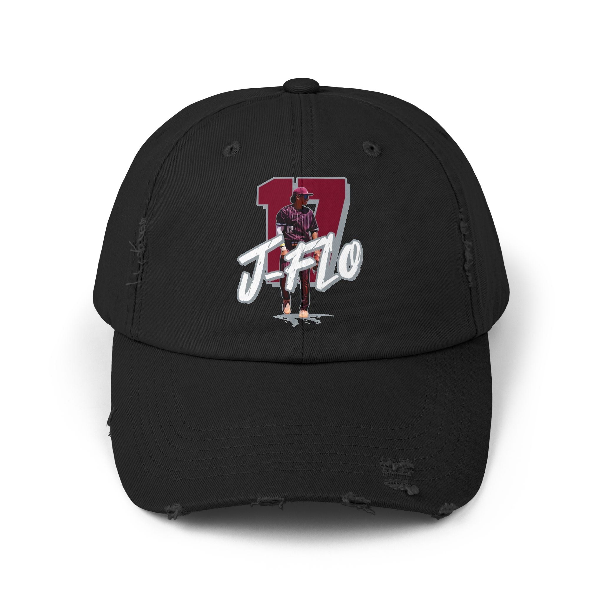 Jaden Flores Distressed Dad Cap