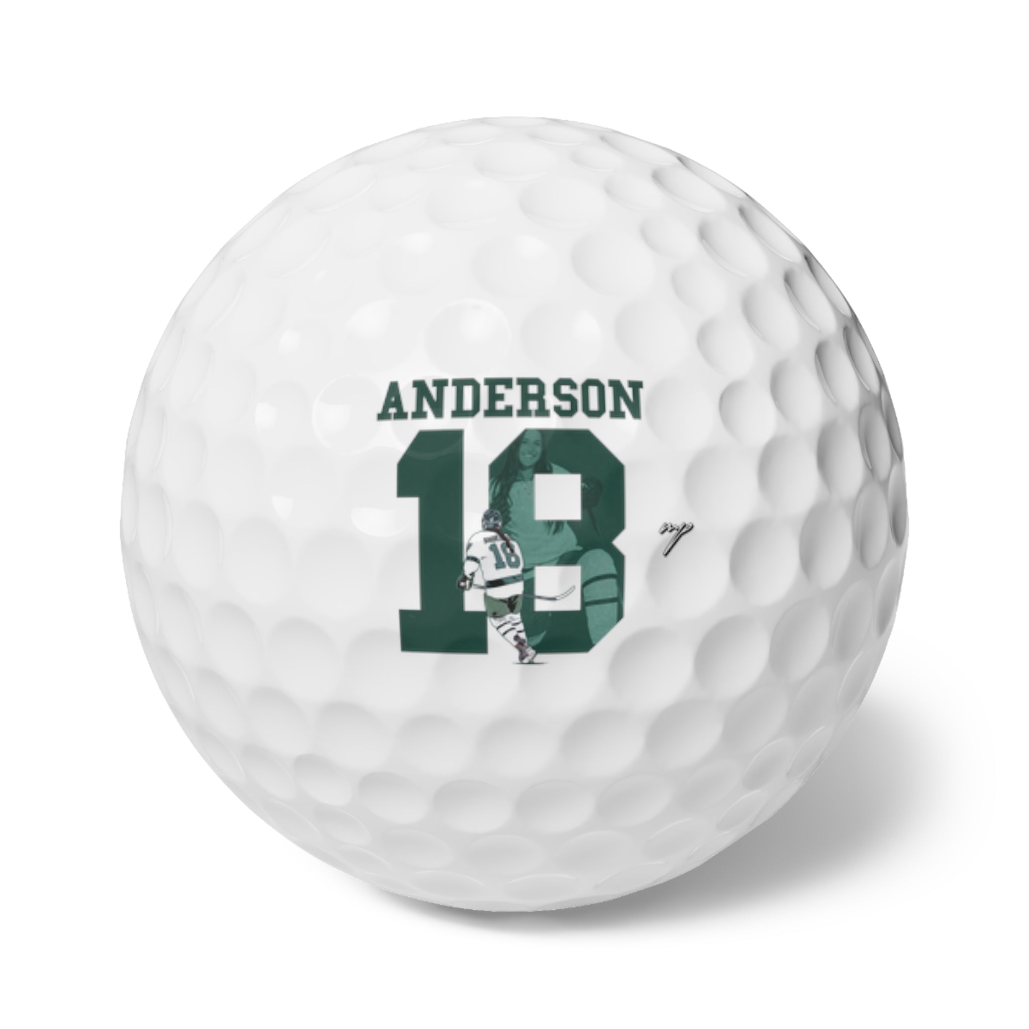 Gracie Anderson Golf Balls, 6pc