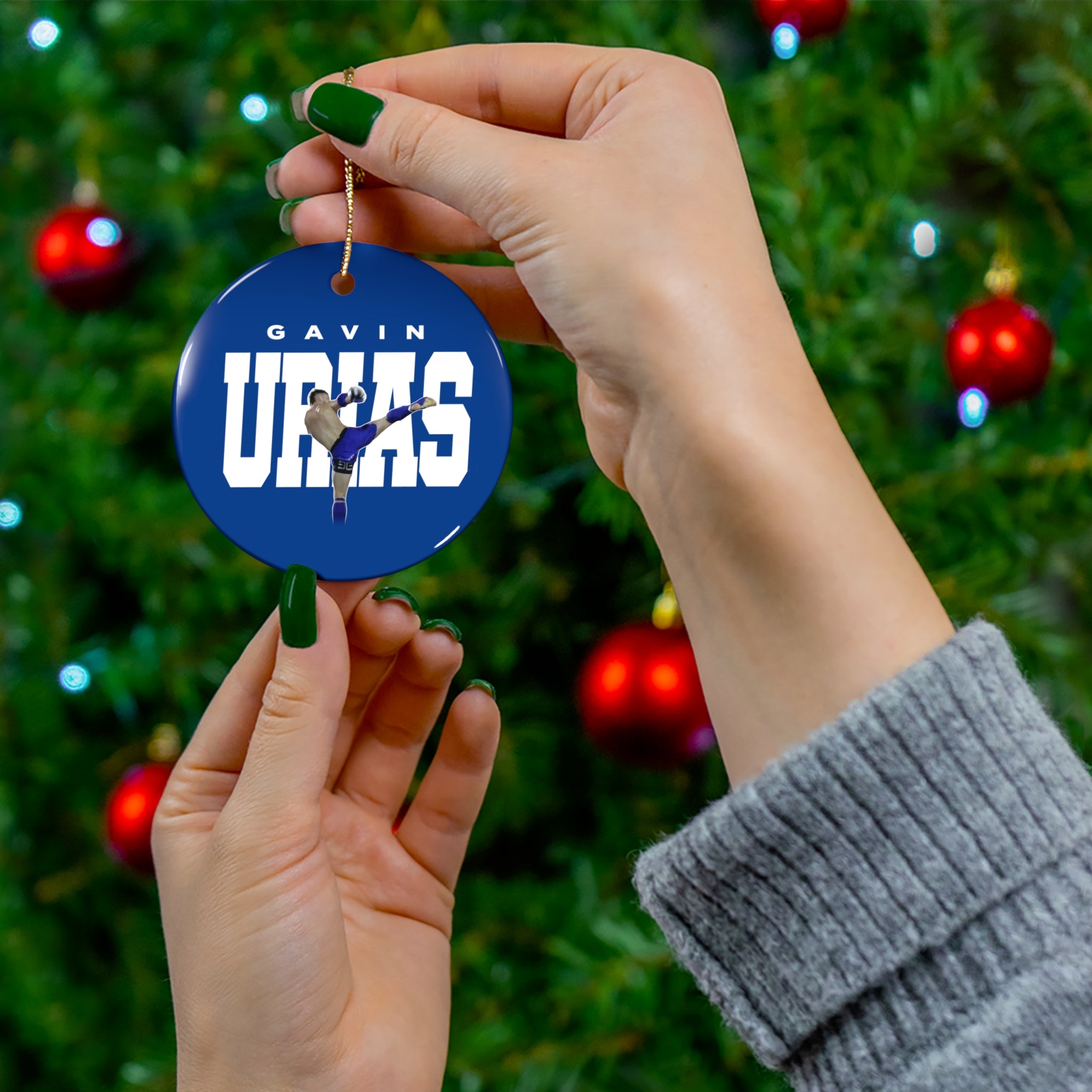 Gavin Urias Ceramic Ornament