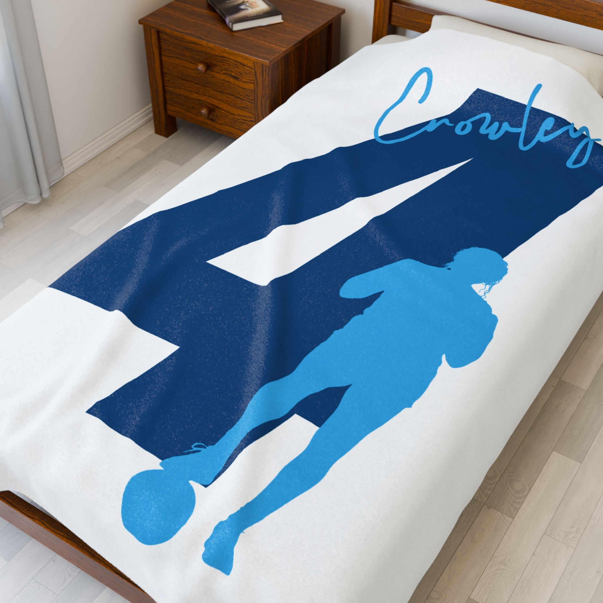 Dayshauna Crowley Velveteen Plush Blanket