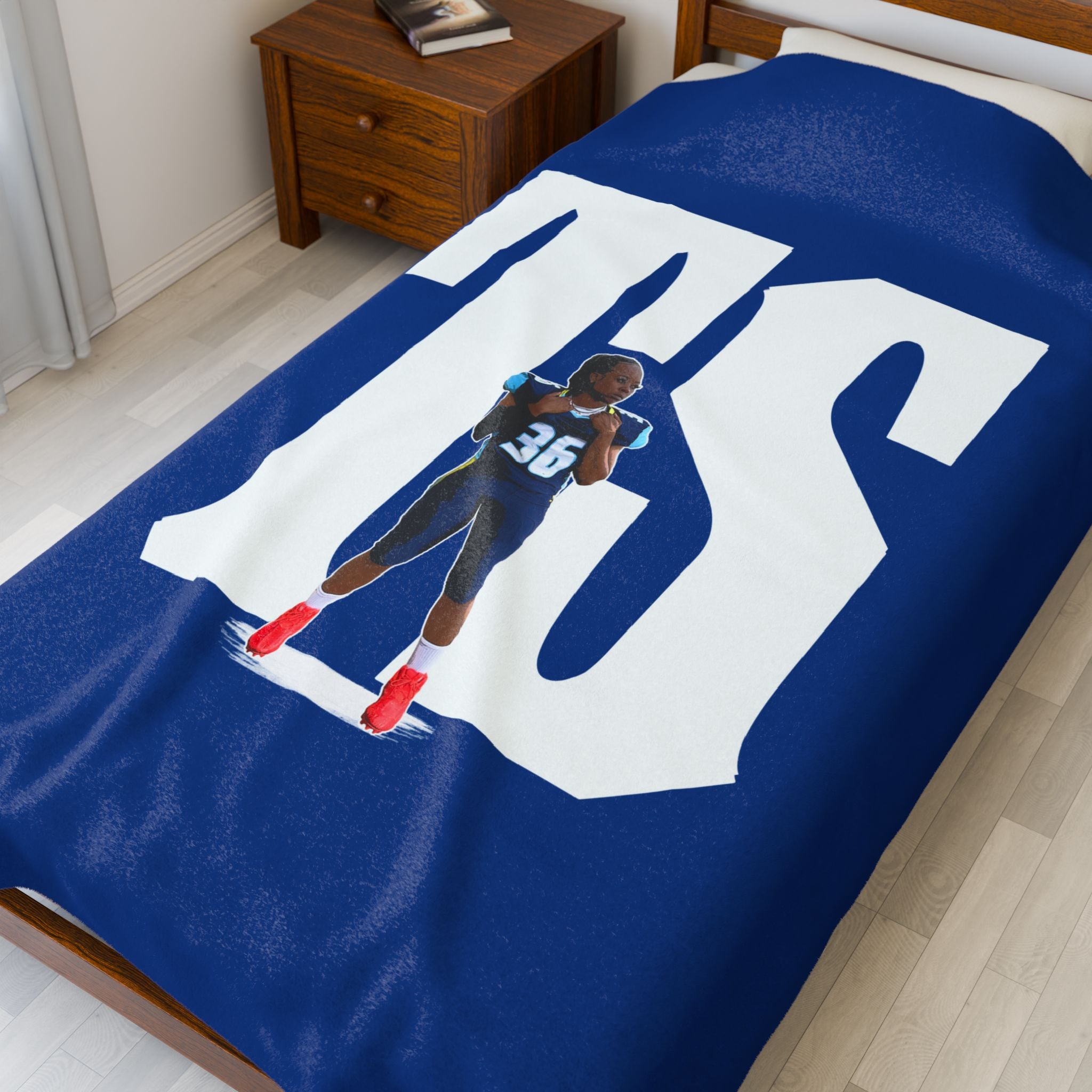 Taja Sloss Velveteen Plush Blanket