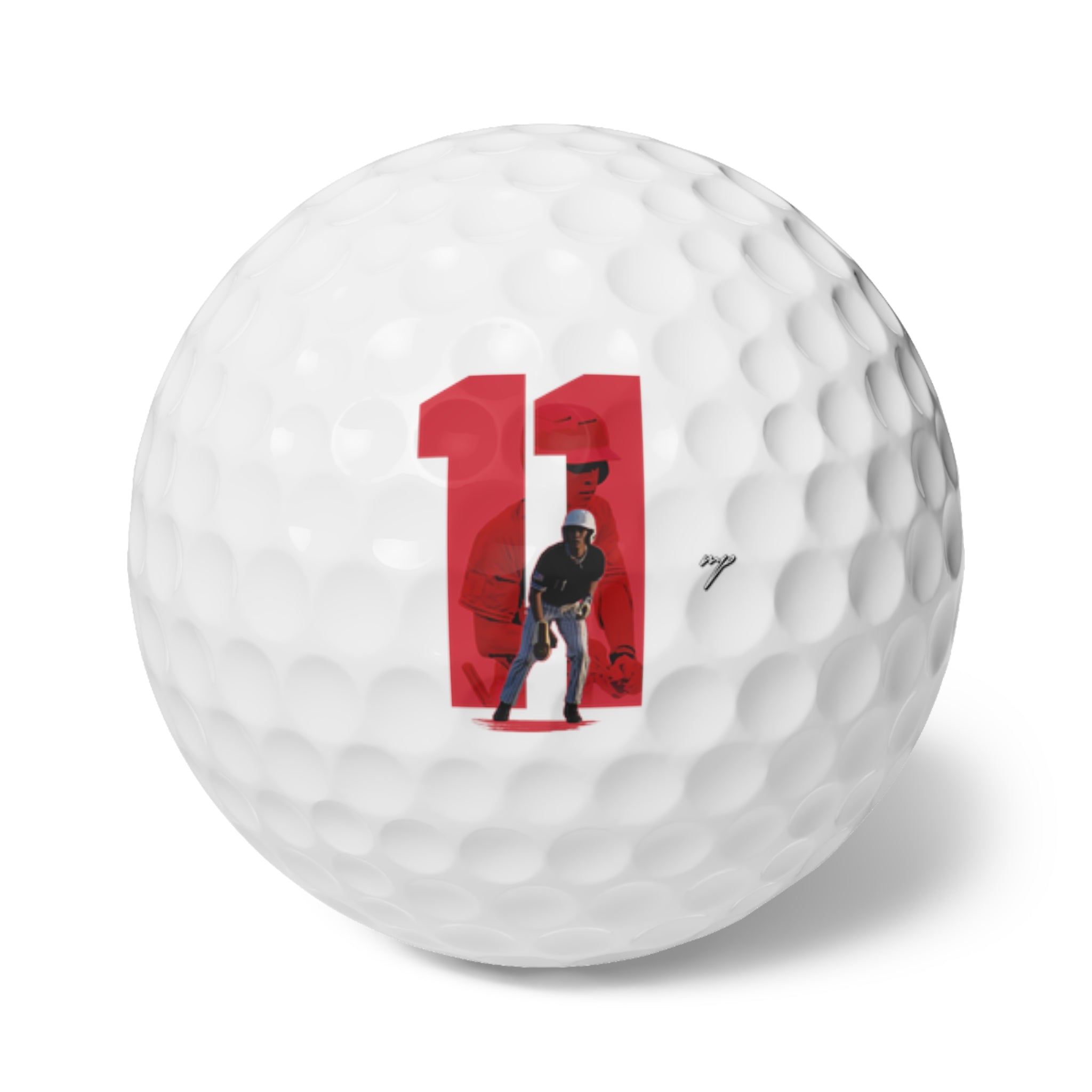 Levi-Yngsdal-Chapi Golf Balls, 6pc