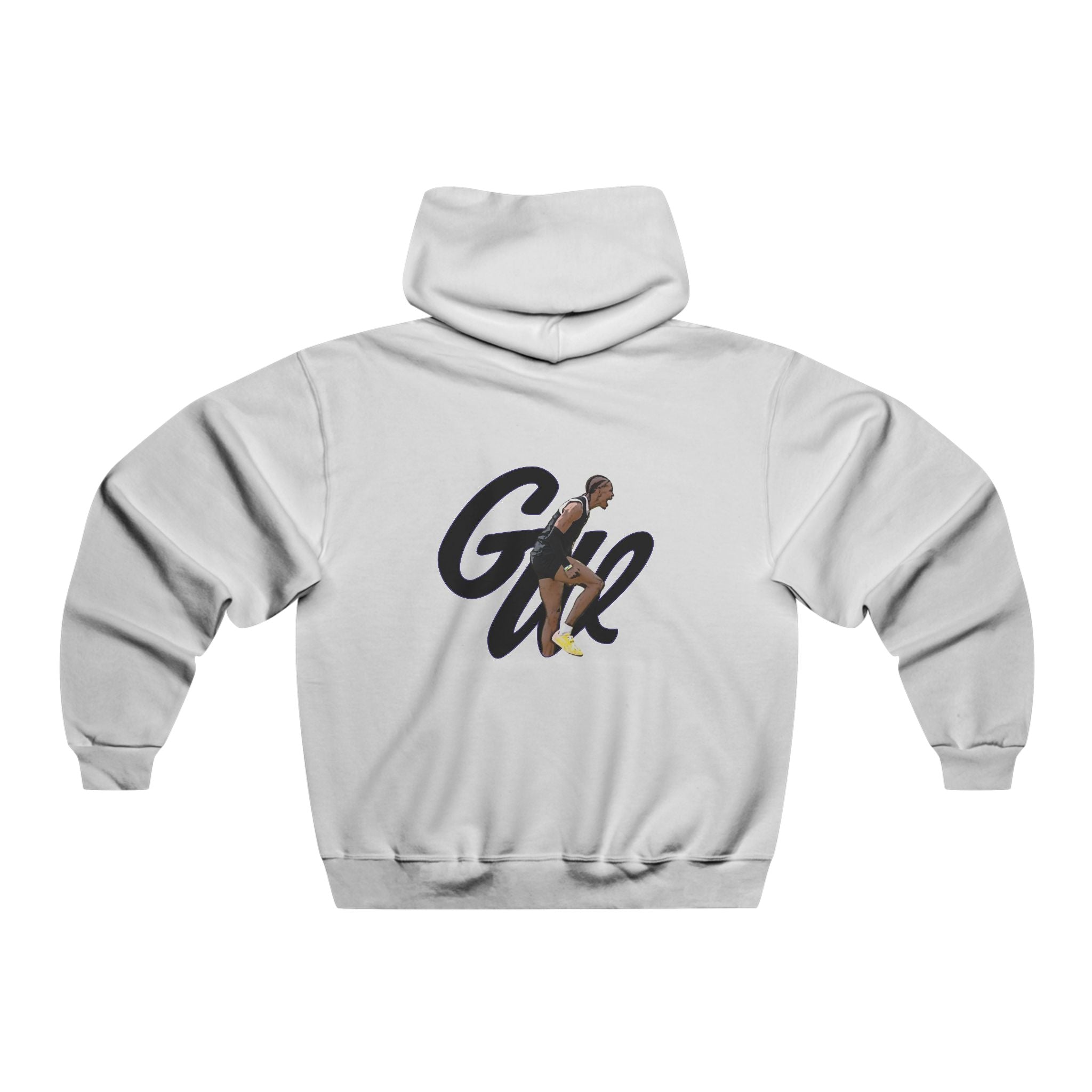 Geron White Vintage Hoodie