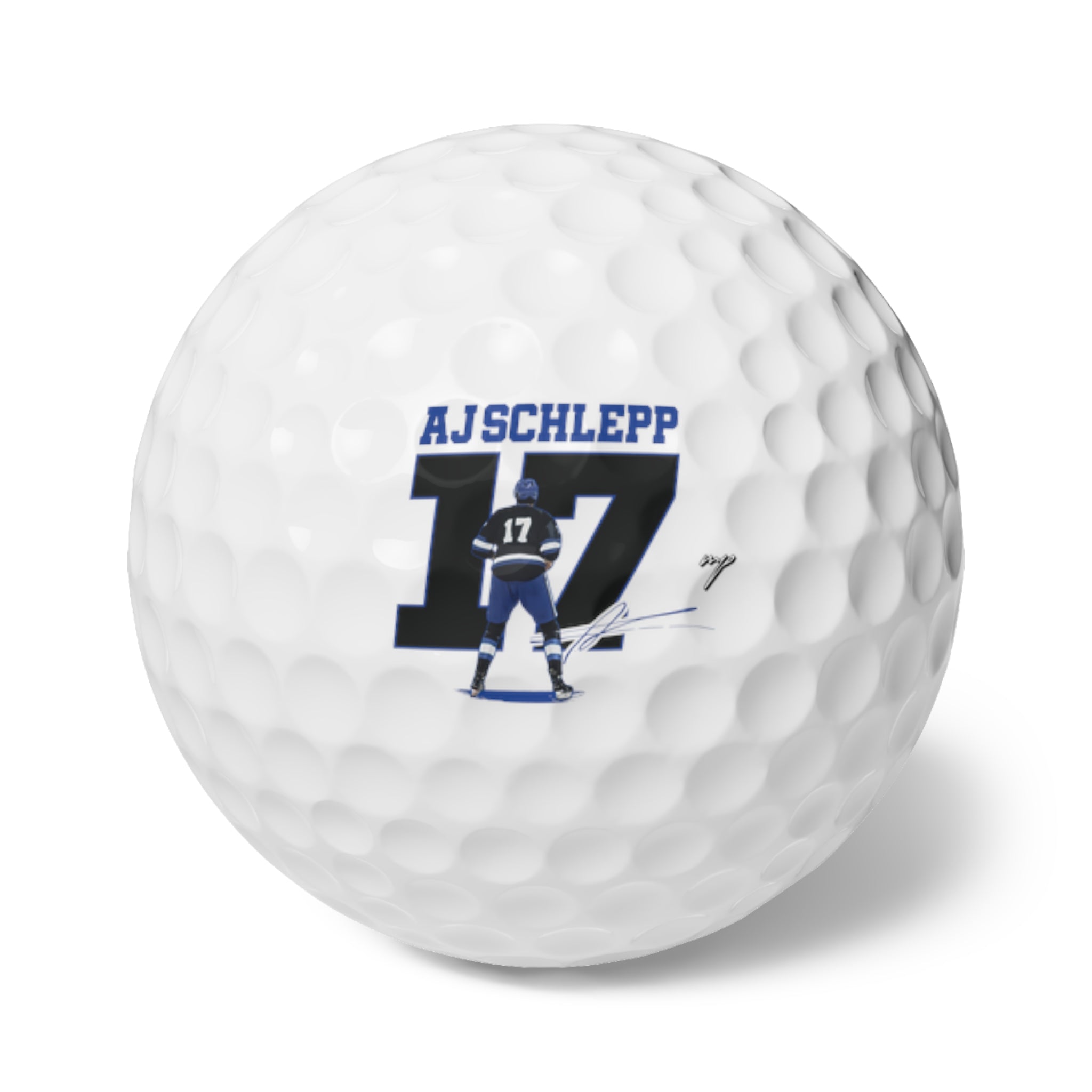 AJ Schlepp Golf Balls, 6pc