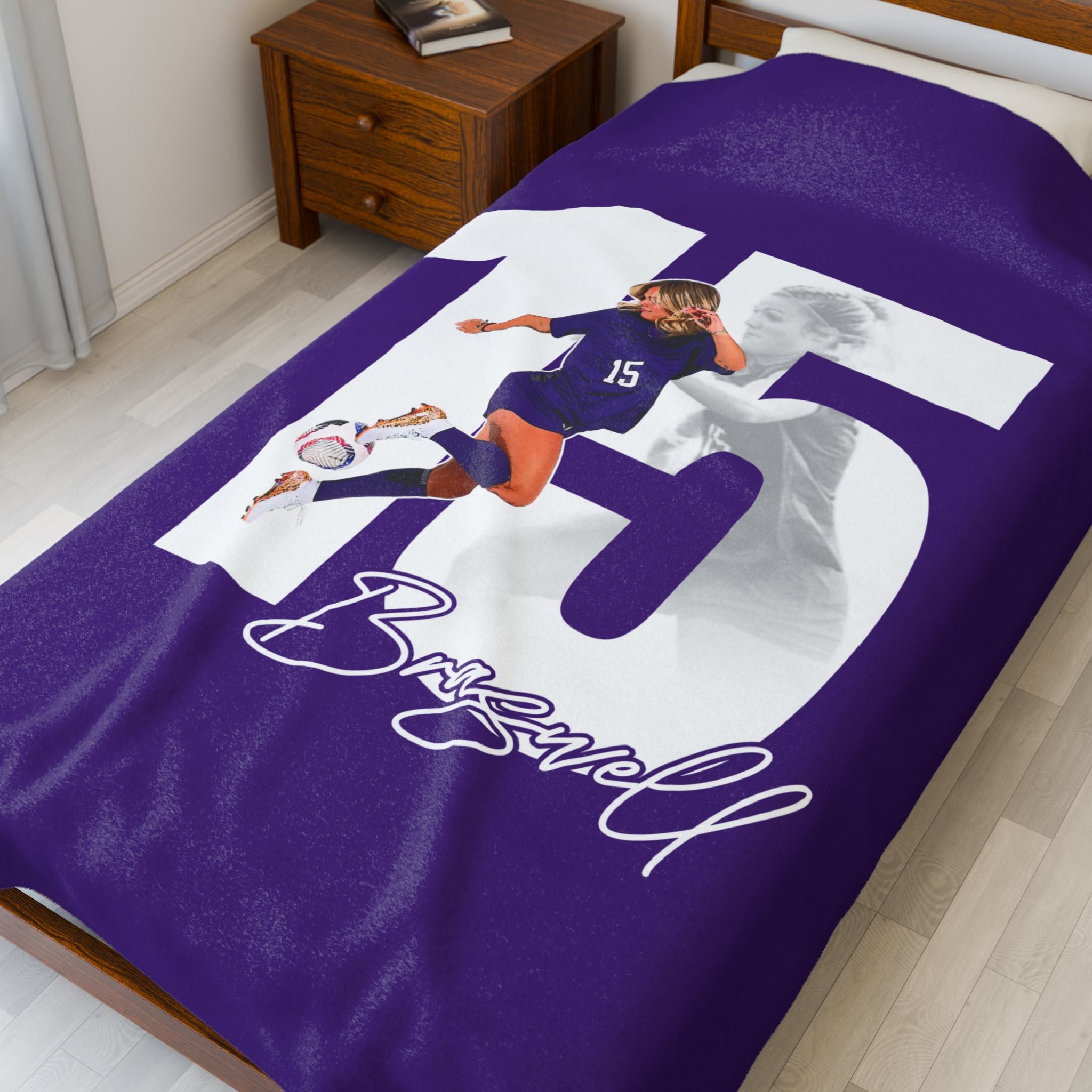 Mckinnan Braswell Velveteen Plush Blanket