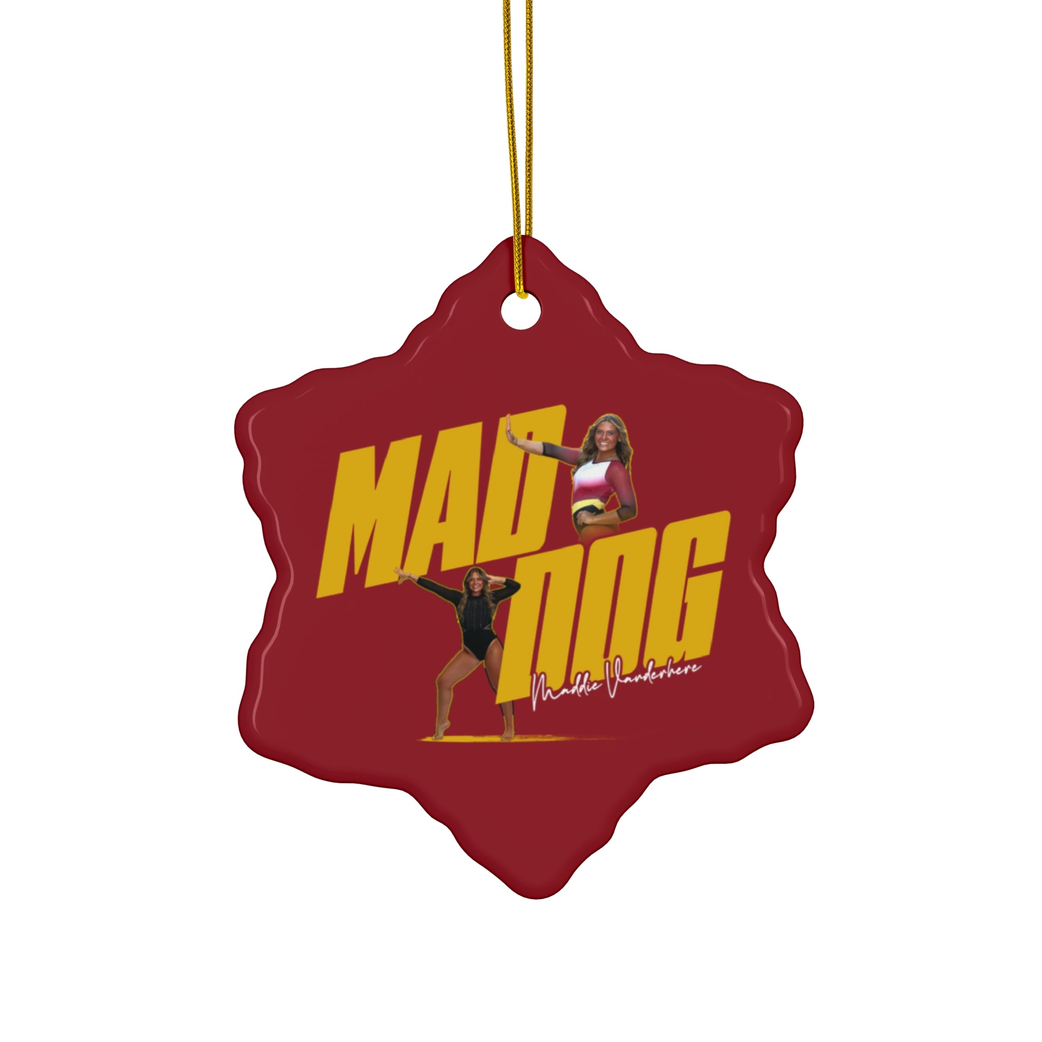 Maddie Vanderhere Ceramic Ornament