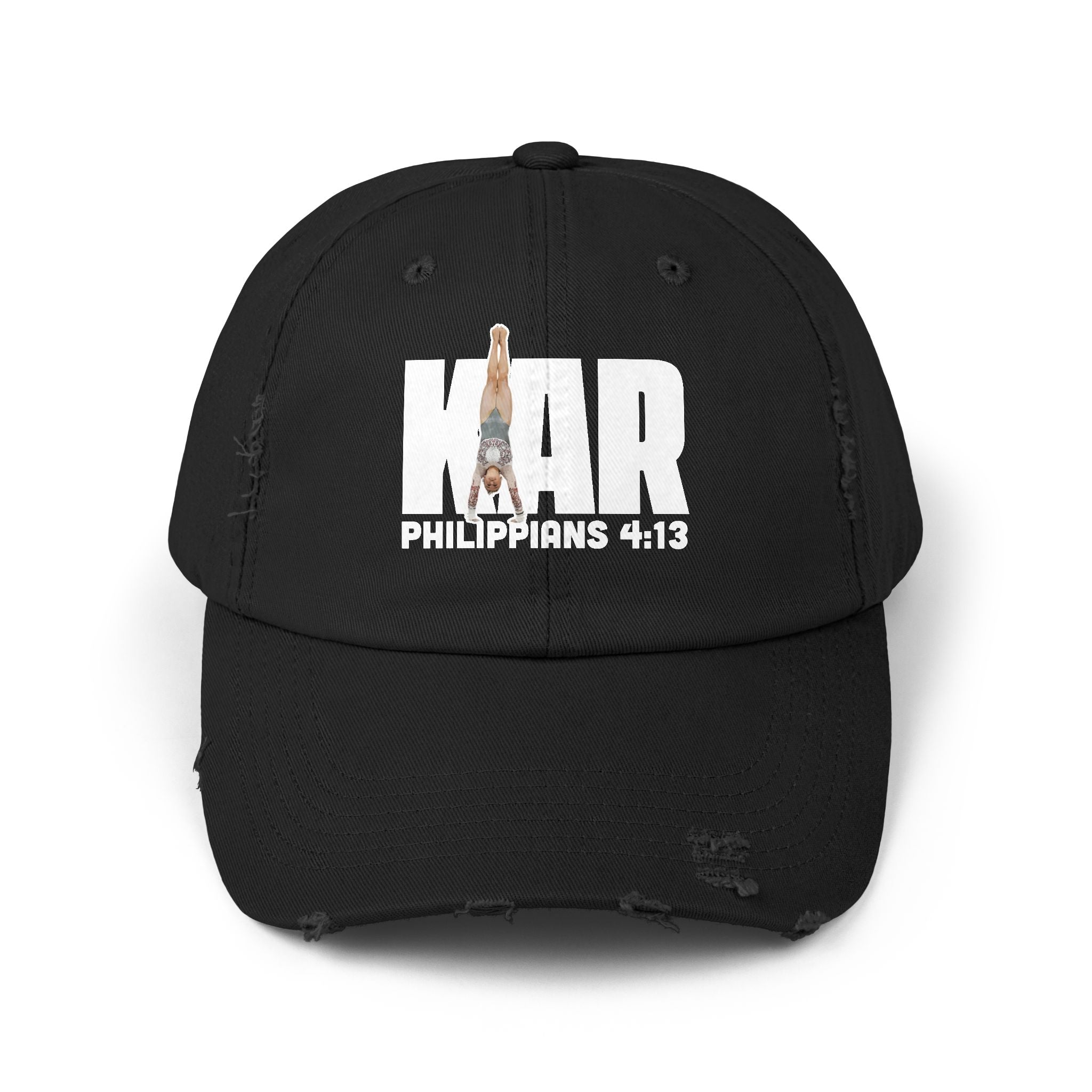 Karleigh Reutzel Distressed Dad Cap