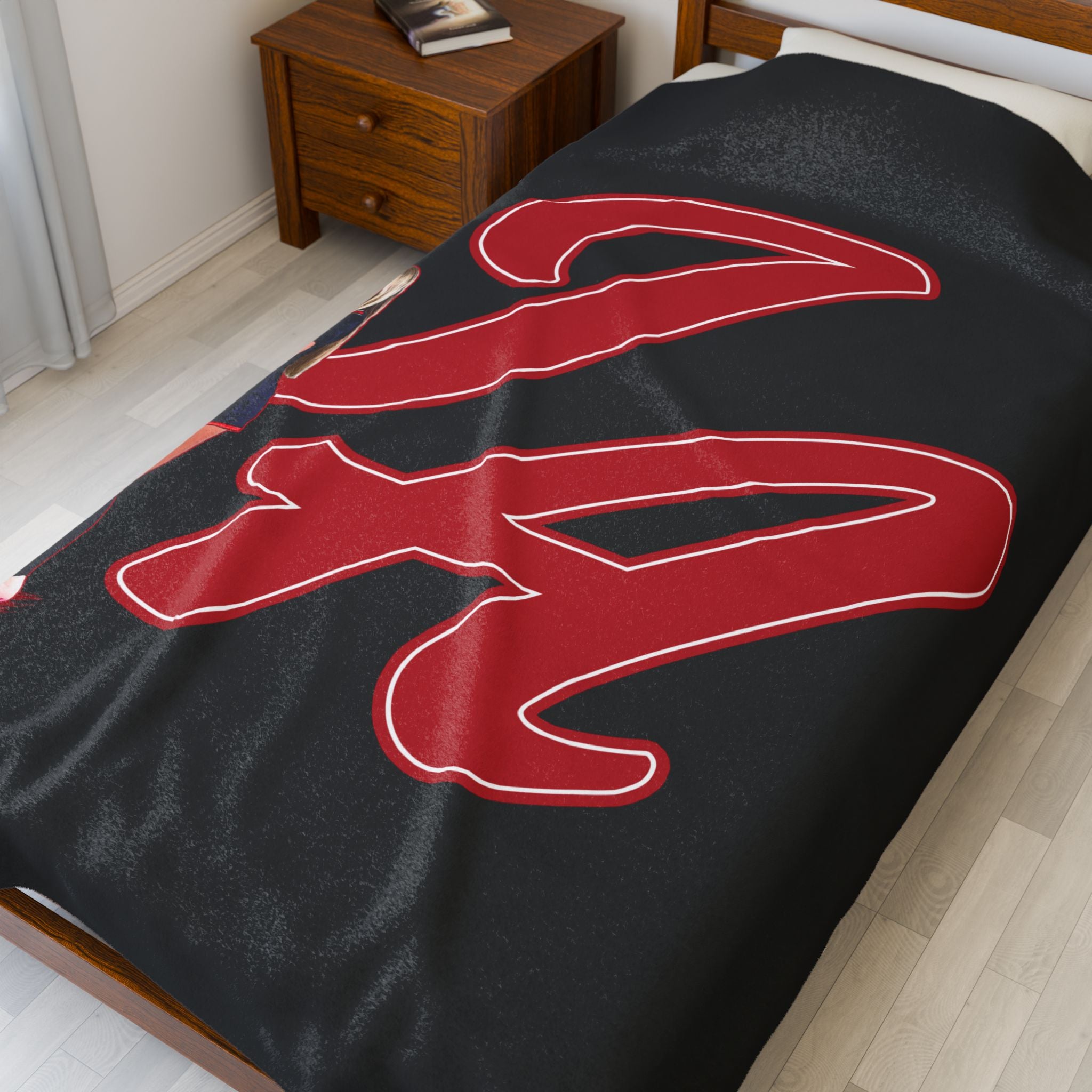 Ila Allred Velveteen Plush Blanket