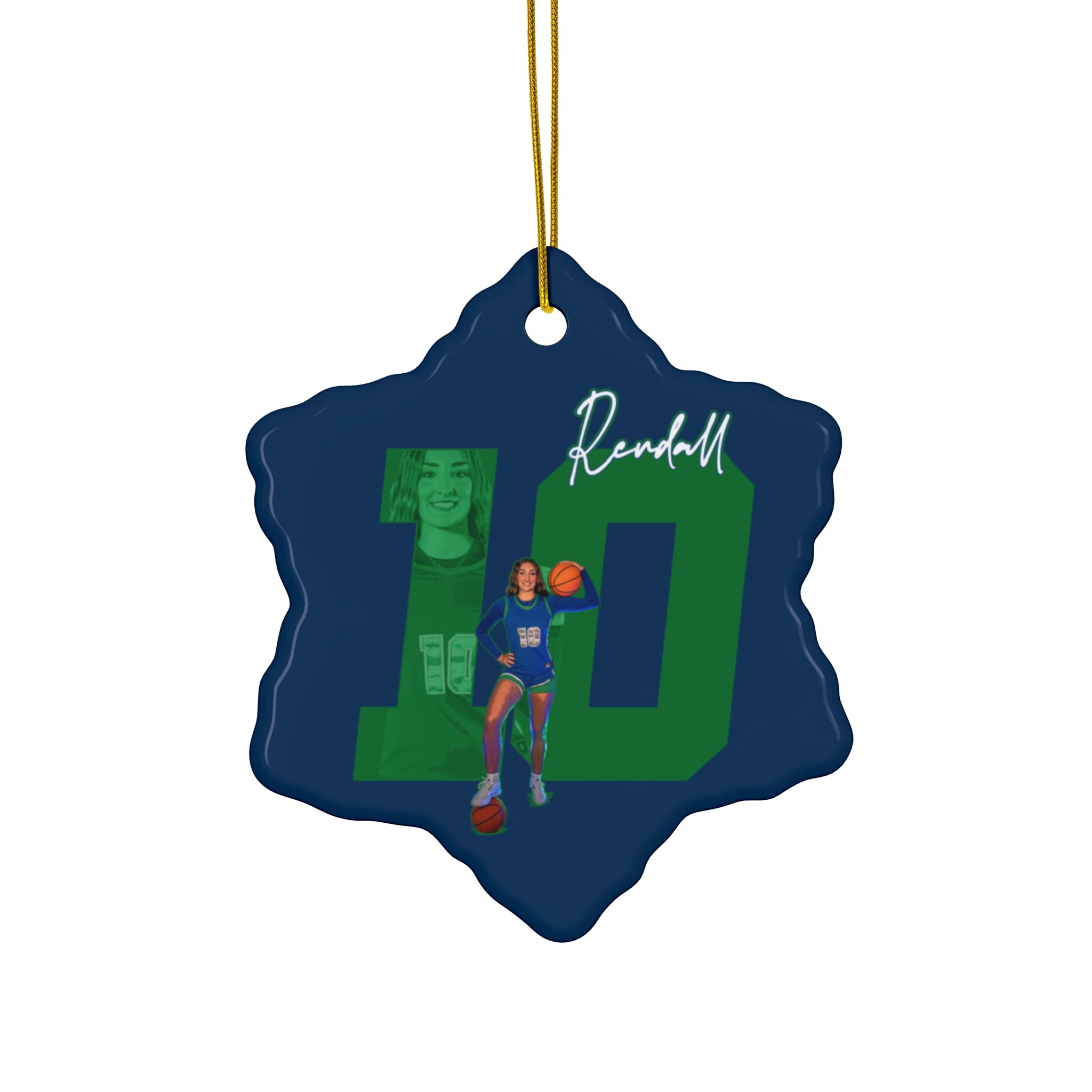 Maddy Rendall Ceramic Ornament