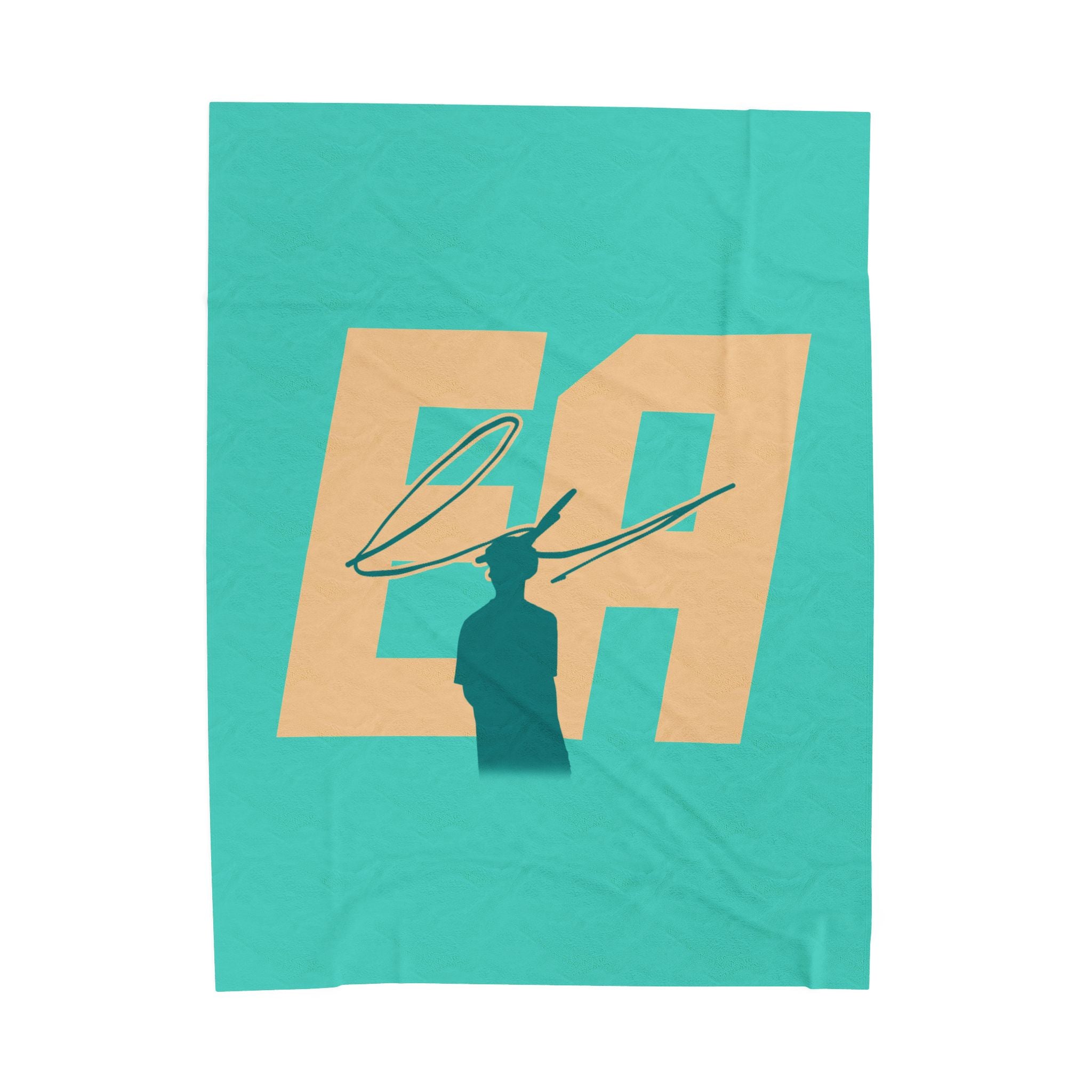 Ethan Arnold Velveteen Plush Blanket
