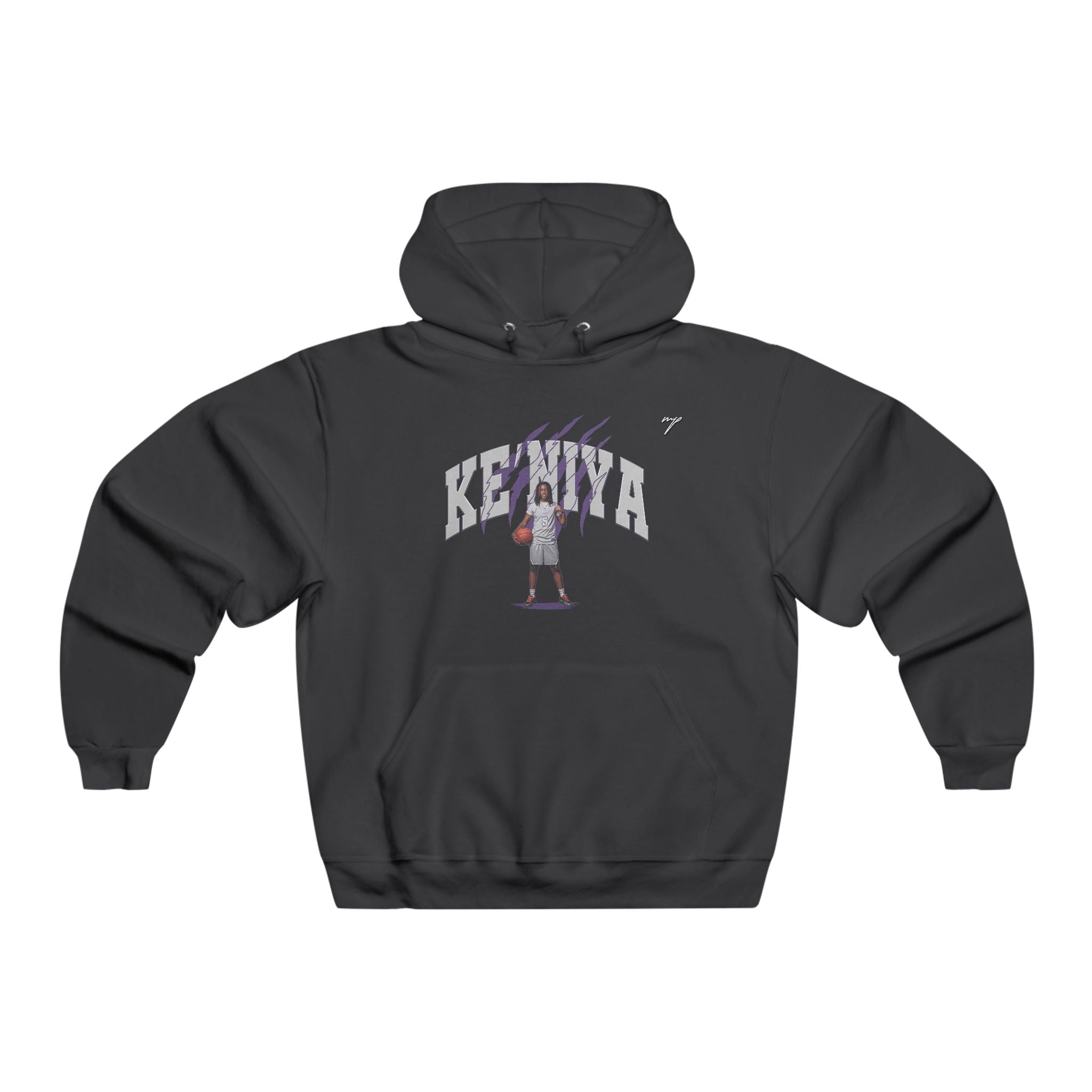 Ke'Niya White Vintage Hoodie