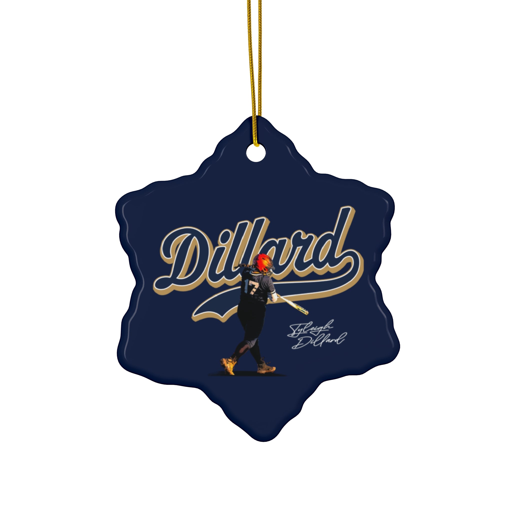 Tyleigh Dillard Ceramic Ornament