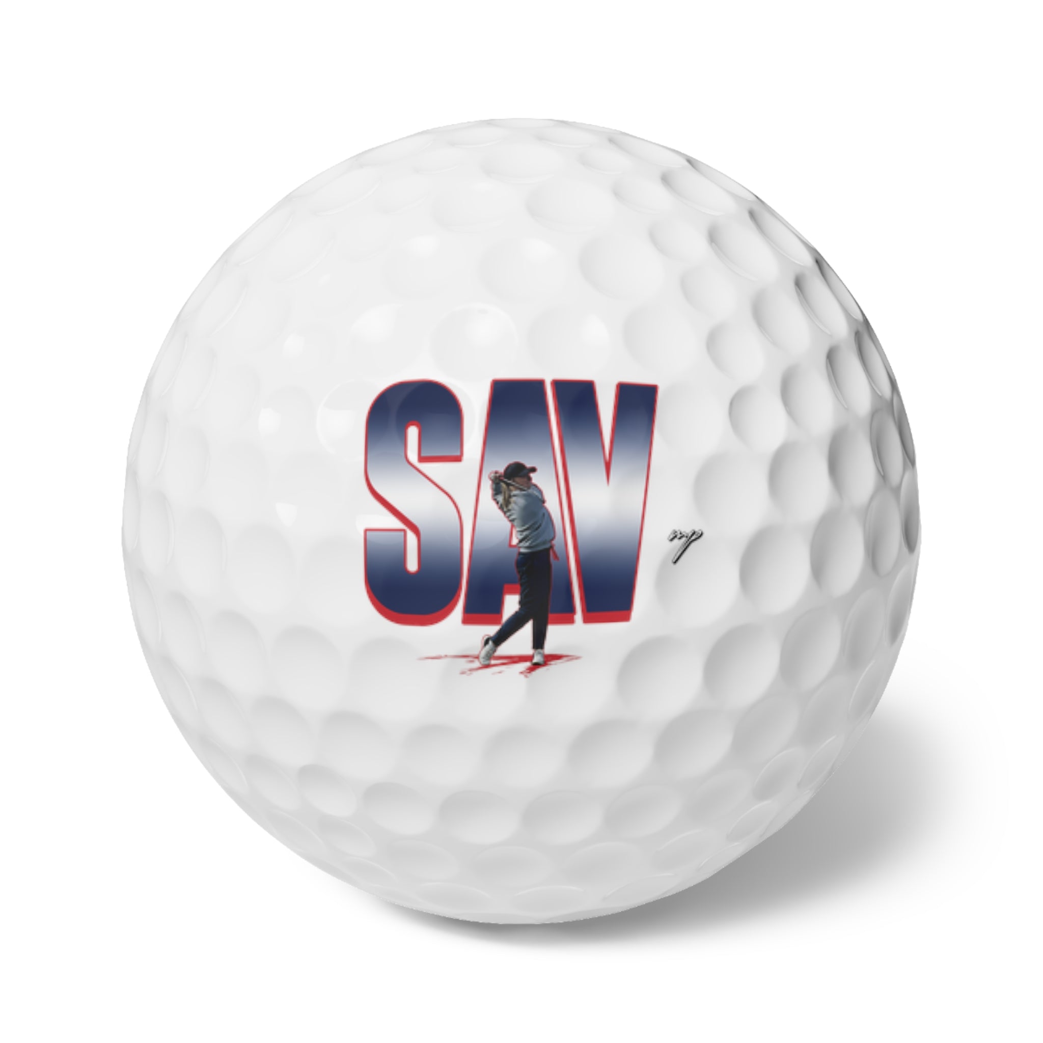 Savannah Riley Golf Balls, 6pc