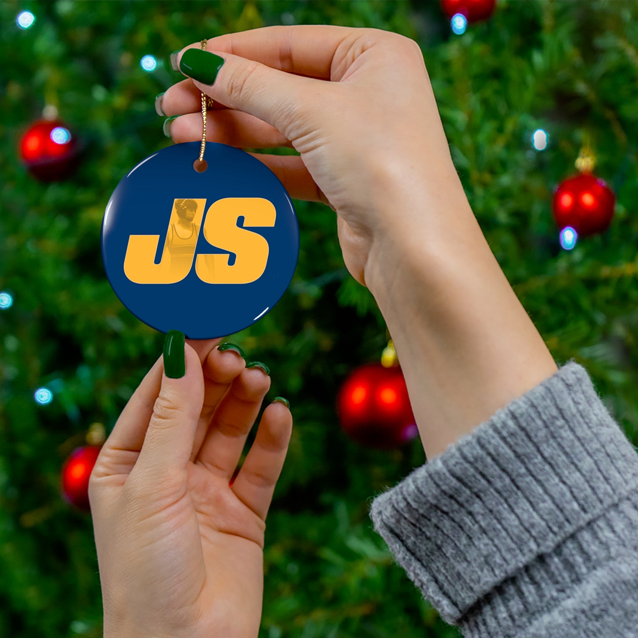 John Stewart Ceramic Ornament