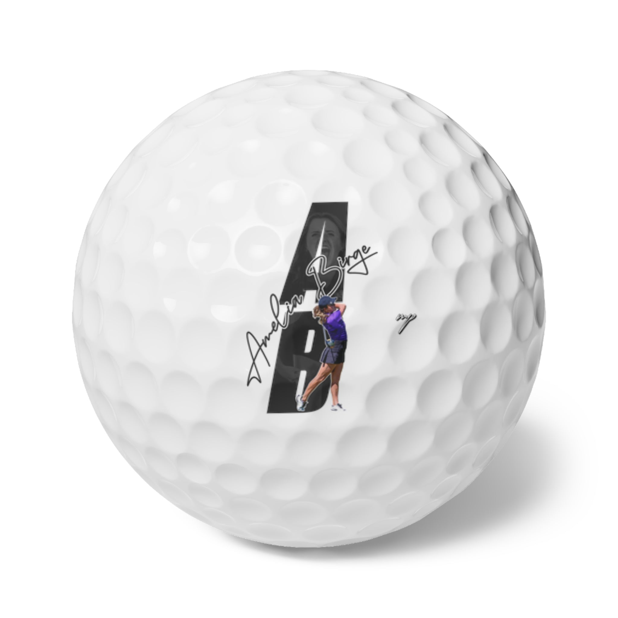 Amelia Birge Golf Balls, 6pc