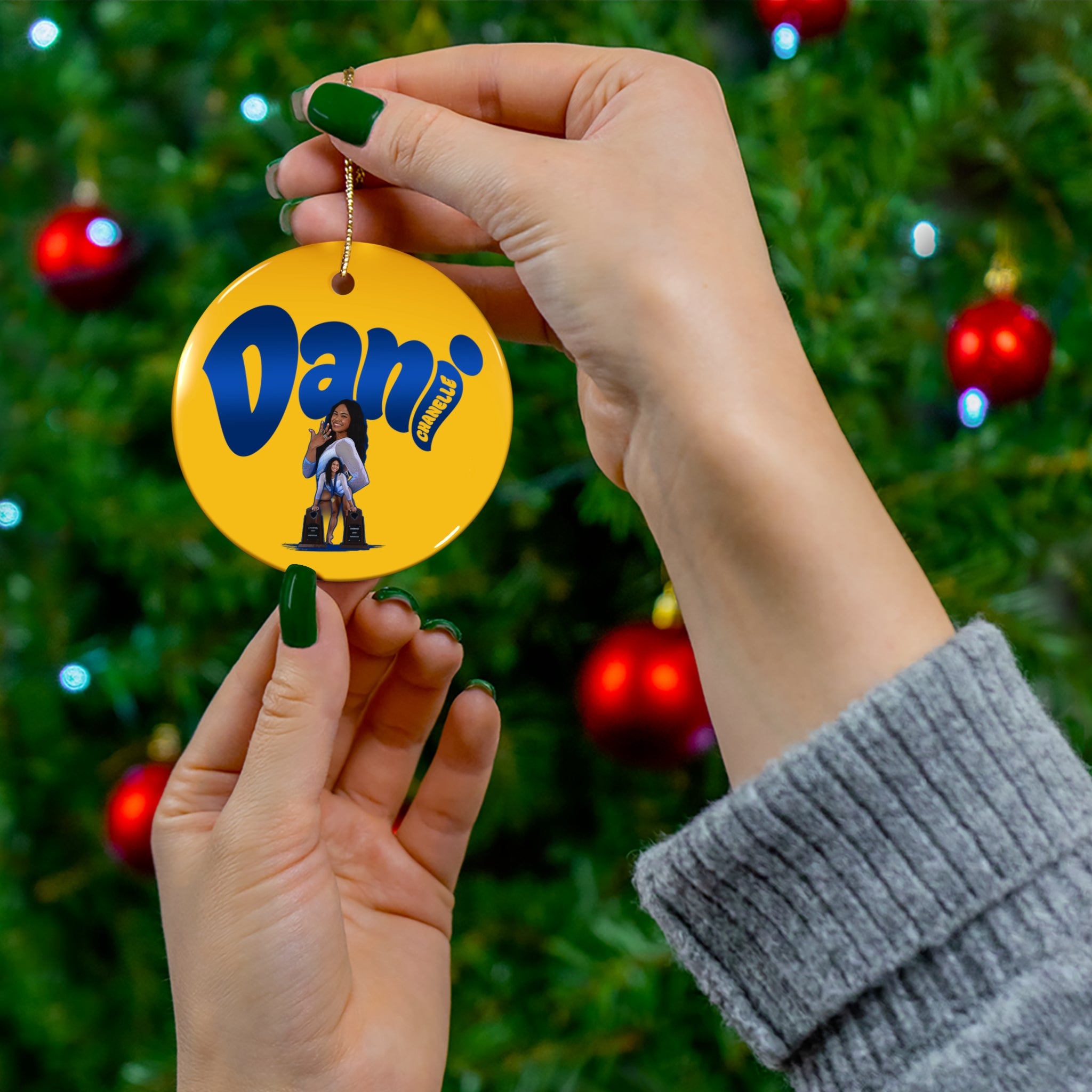 Dani Chanelle Fuertez Ceramic Ornament