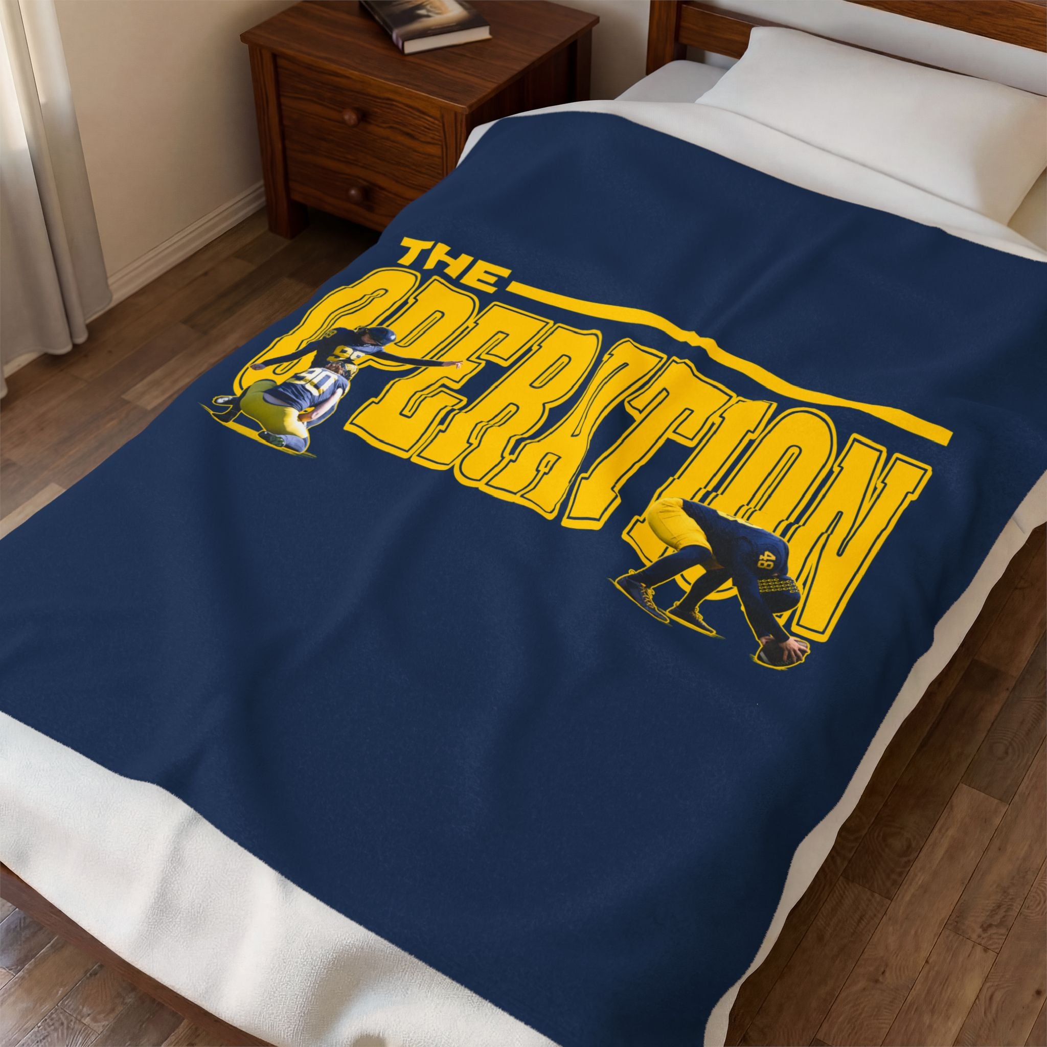 Copy of Ethan Forde Velveteen Plush Blanket