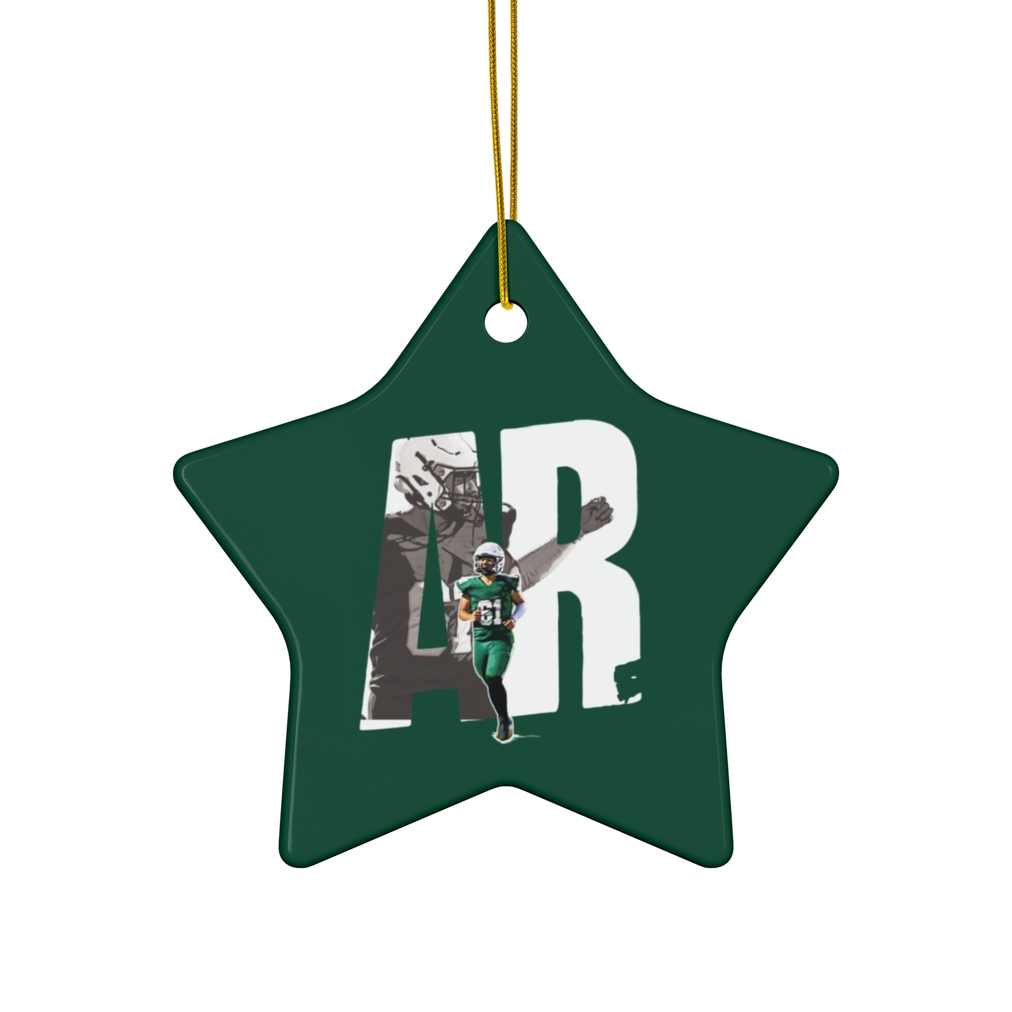 Abraham Rodriguez Ceramic Ornament