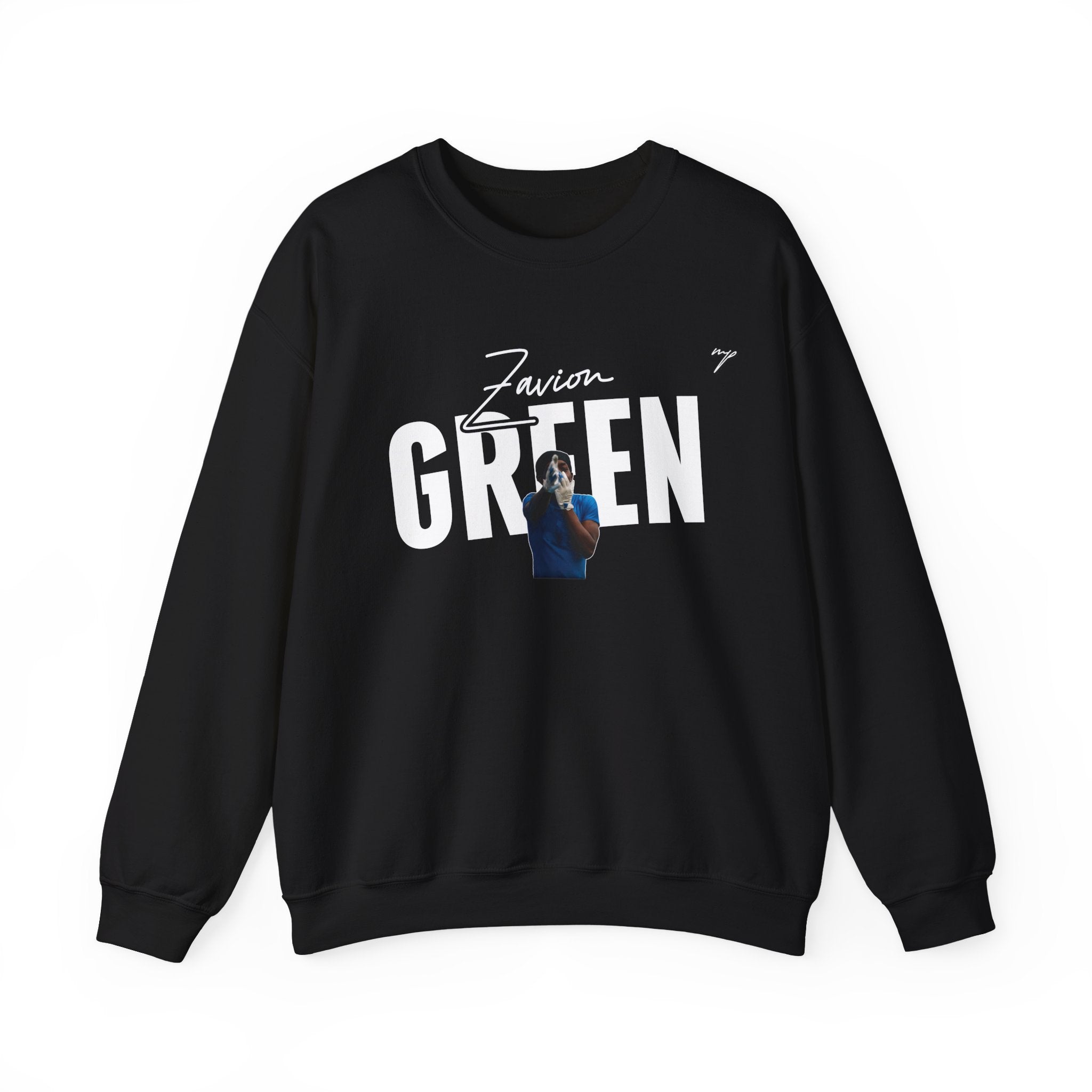 Zavion Green Crewneck