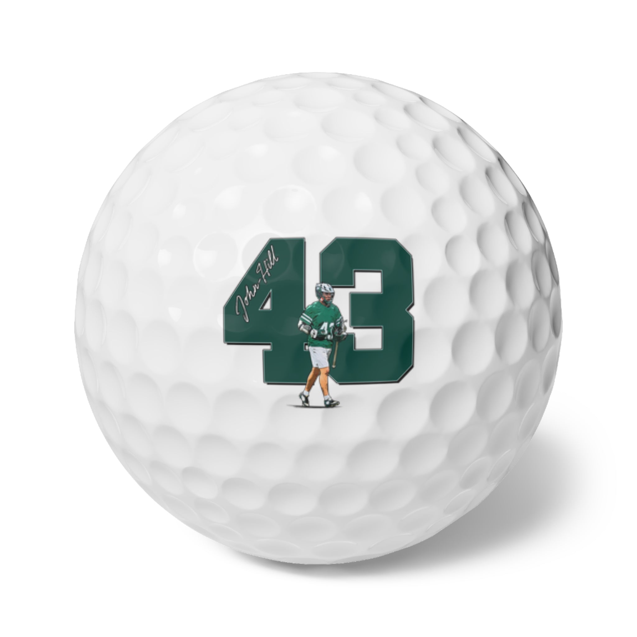 Daylin John-Hill Golf Balls, 6pc