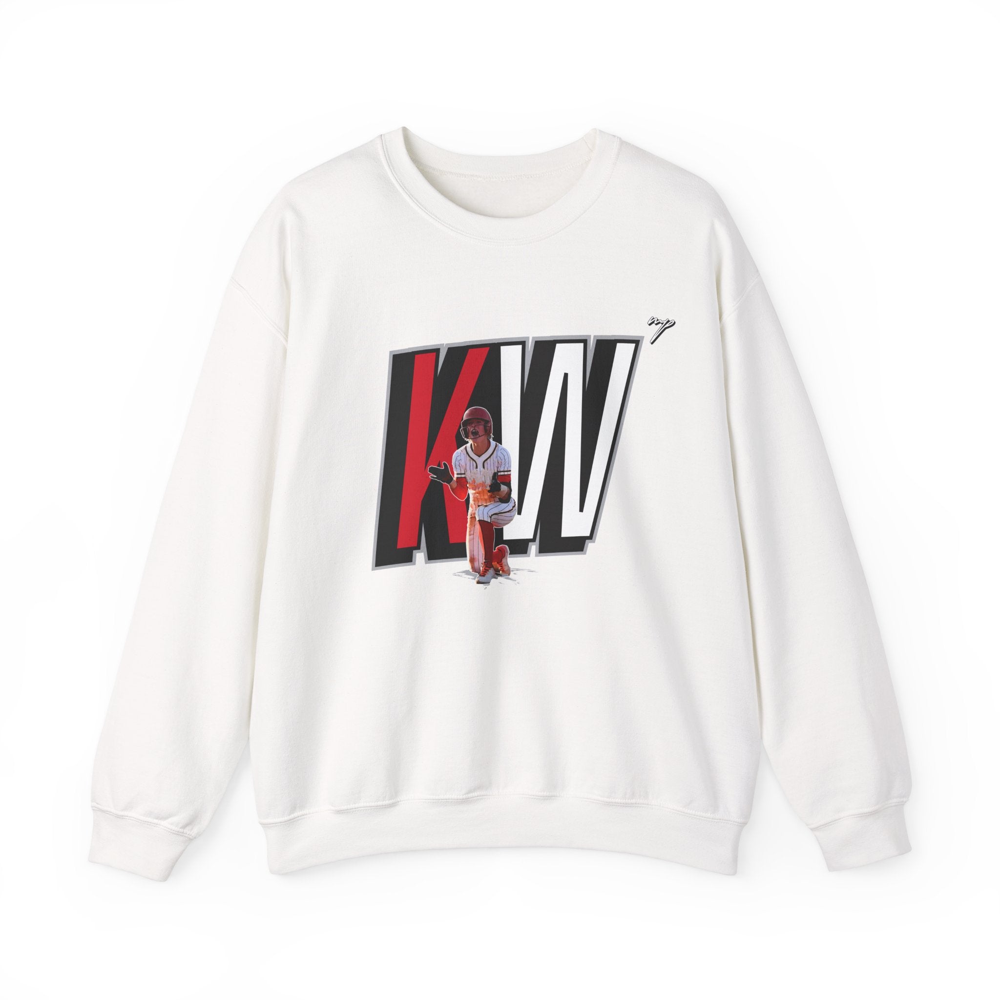 Kendle White Crewneck