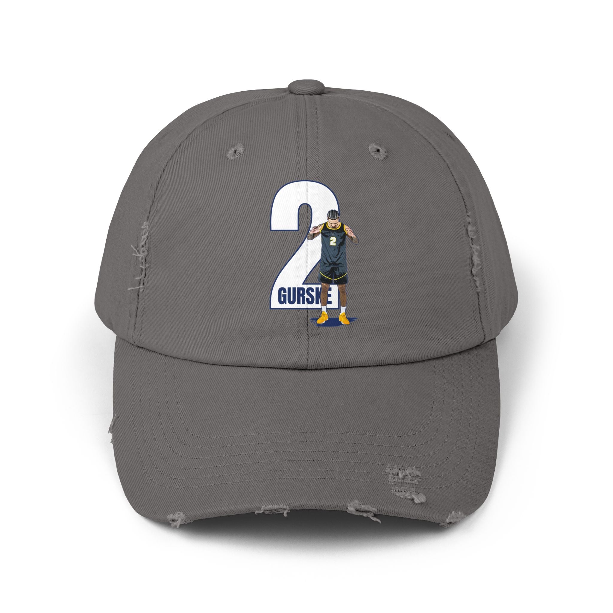 Miles Gurske Distressed Dad Cap