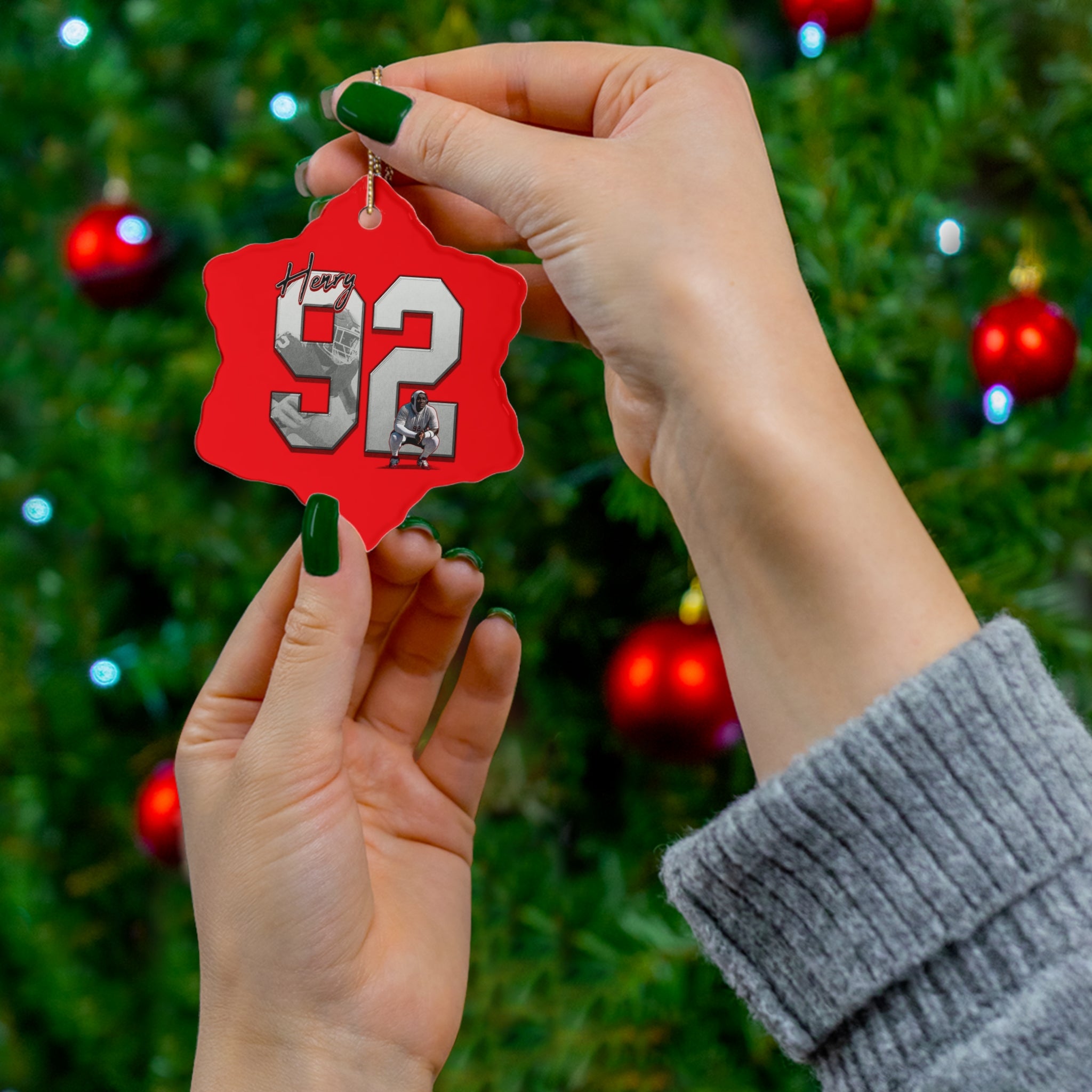 Jacob Henry Ceramic Ornament