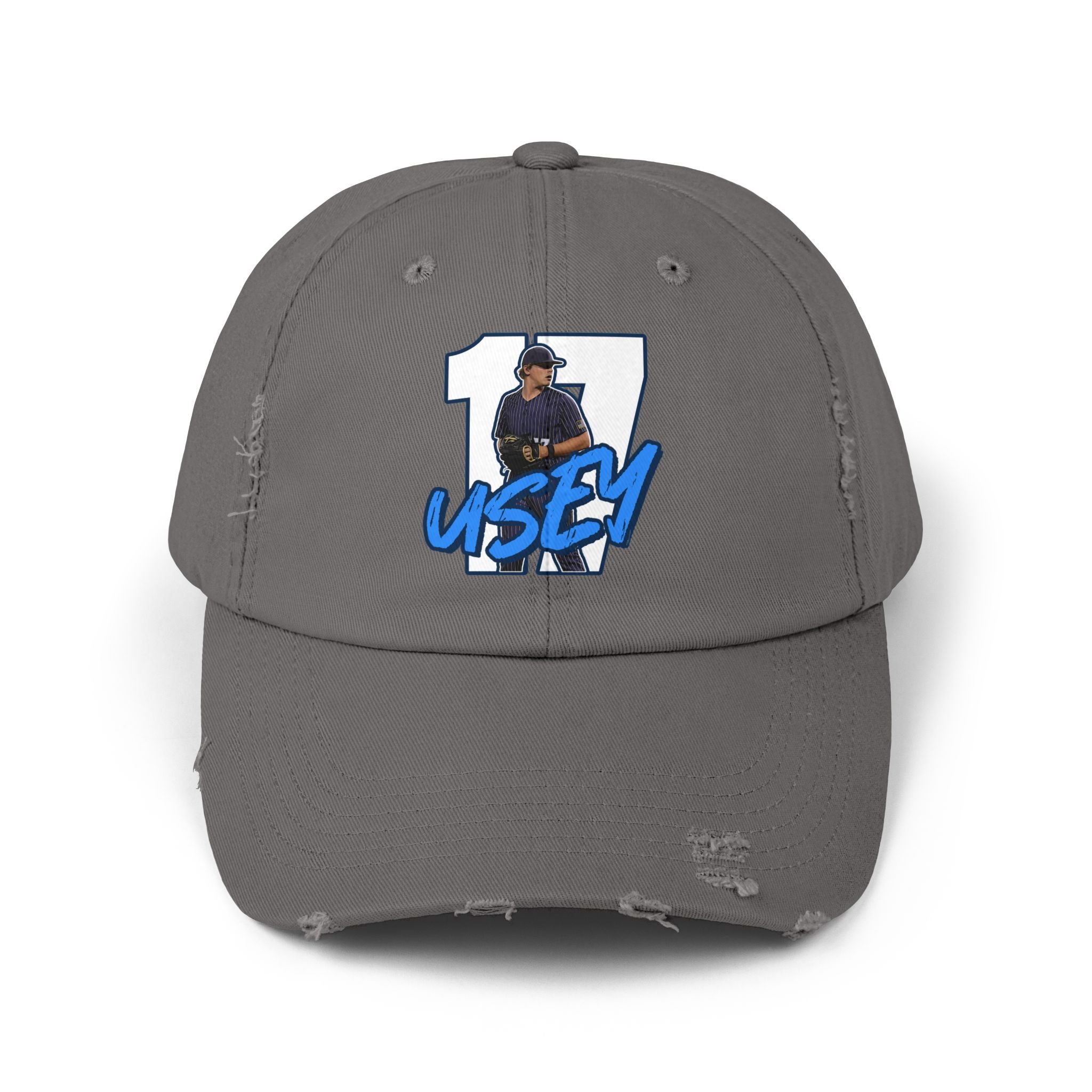 Trey Usey Distressed Dad Cap
