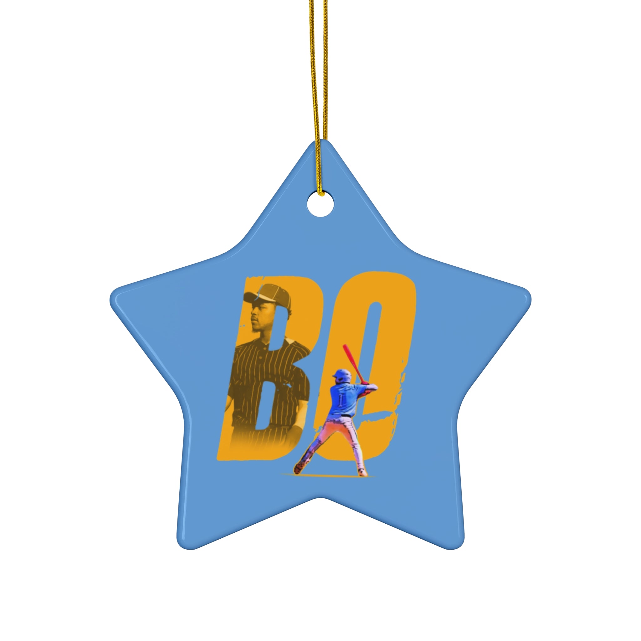 Boaz Rice Ceramic Ornament