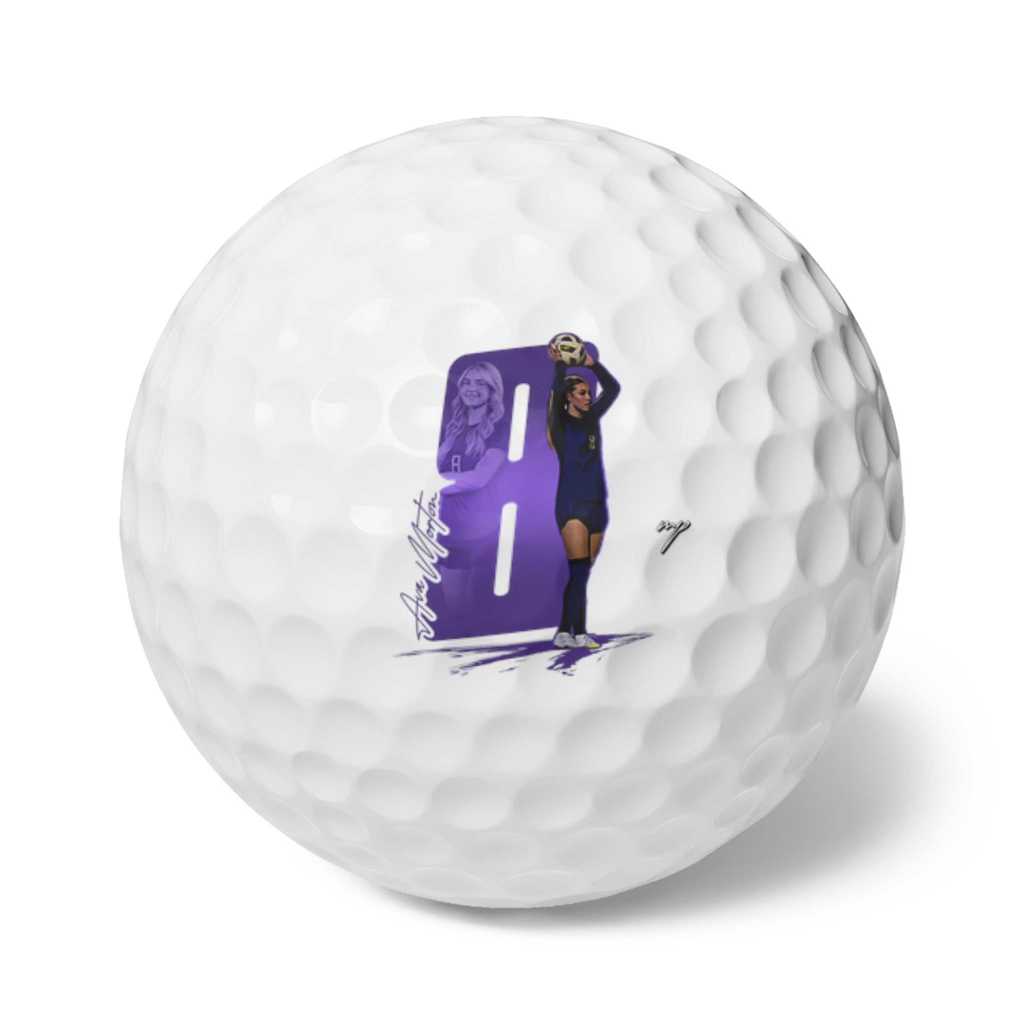 Ava Morton Golf Balls, 6pc