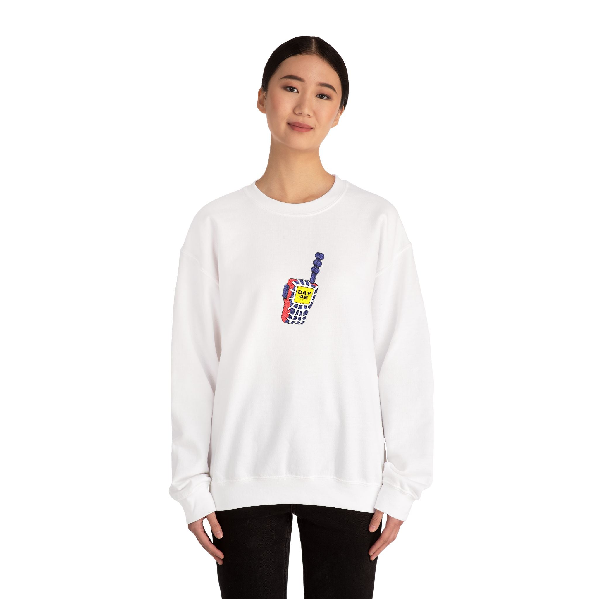 Bucket Merch Embroidered Crewneck