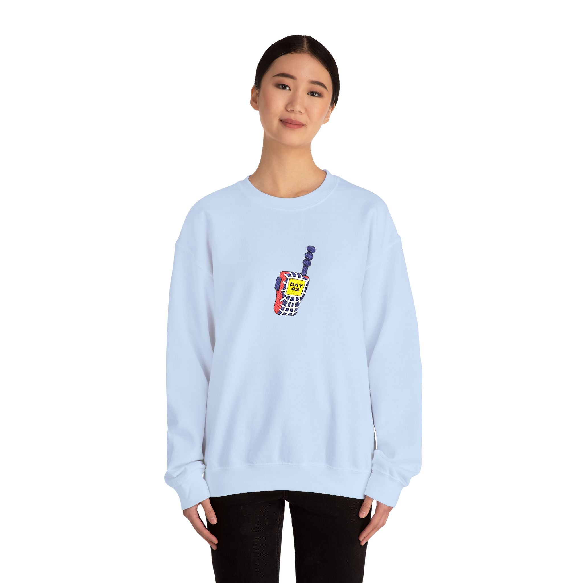 Bucket Merch Embroidered Crewneck