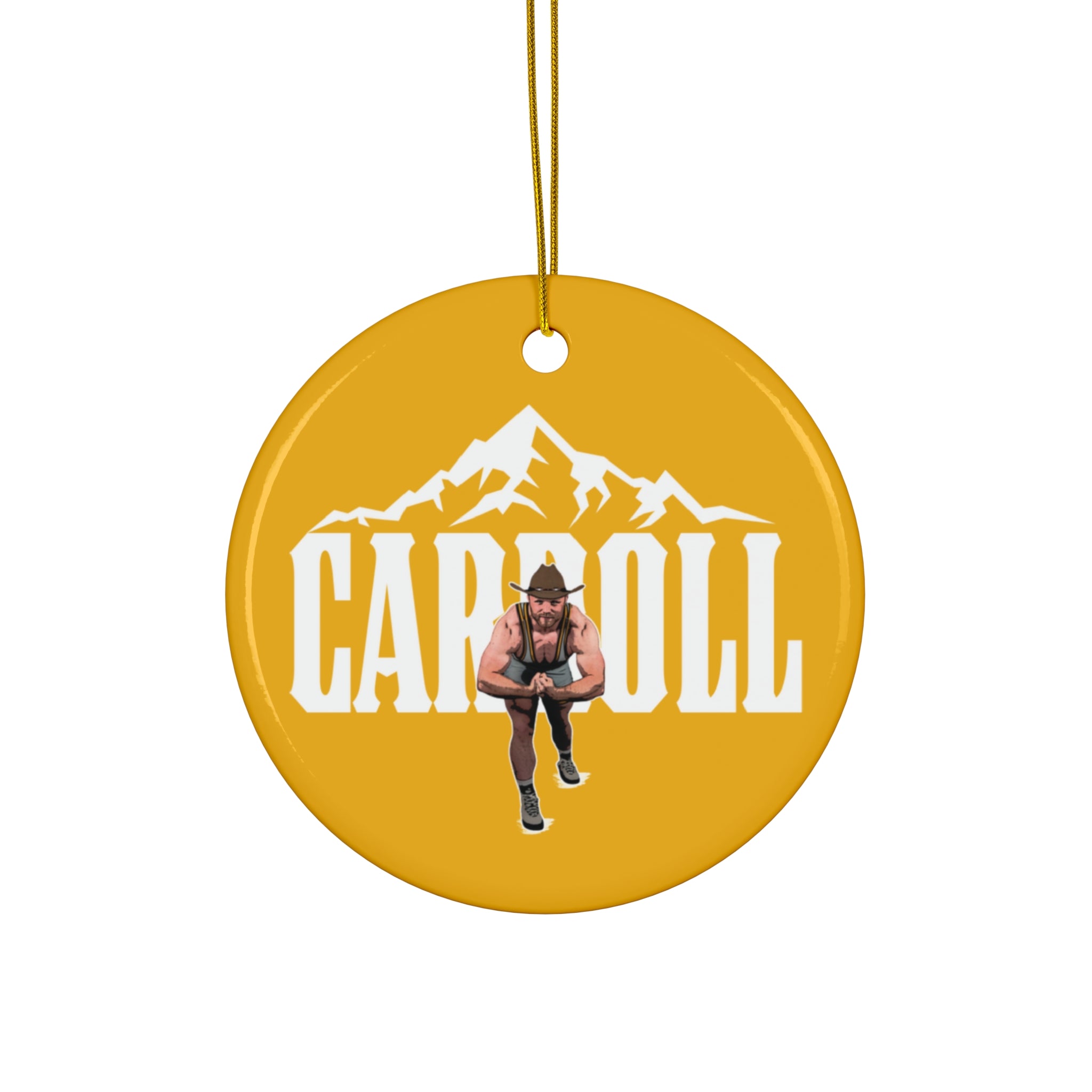 Christian Carroll Ceramic Ornament