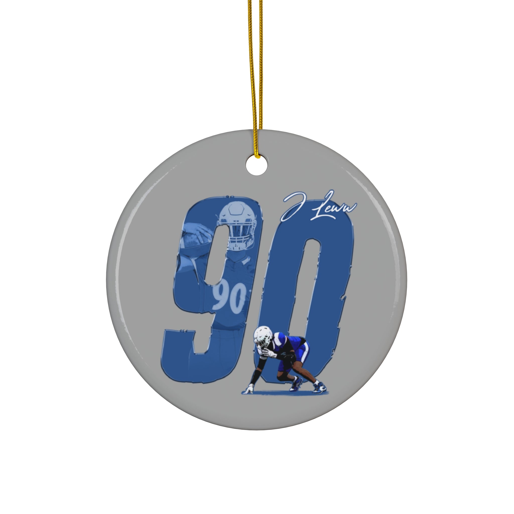 Jadon Lewis Ceramic Ornament
