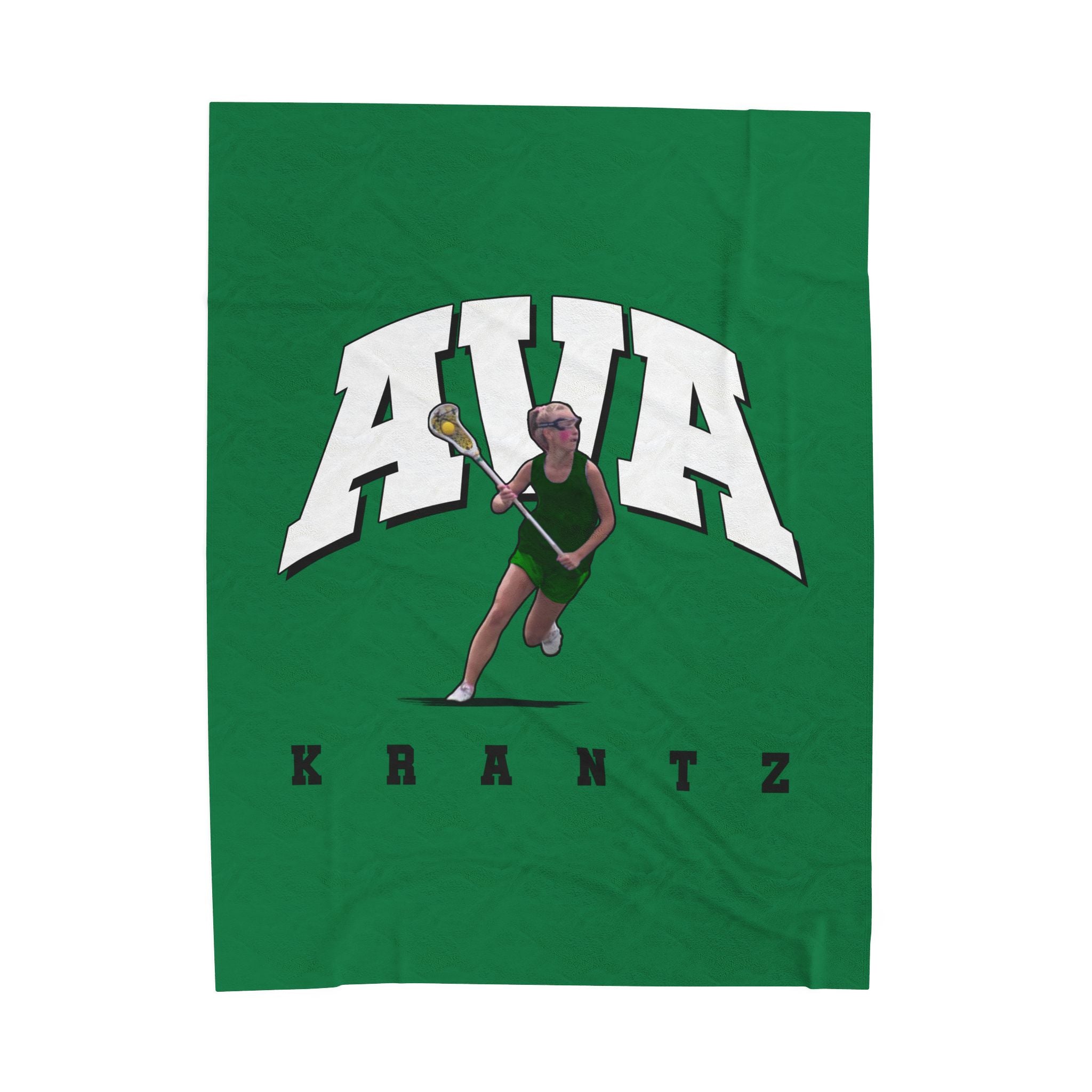 Ava Krantz Velveteen Plush Blanket