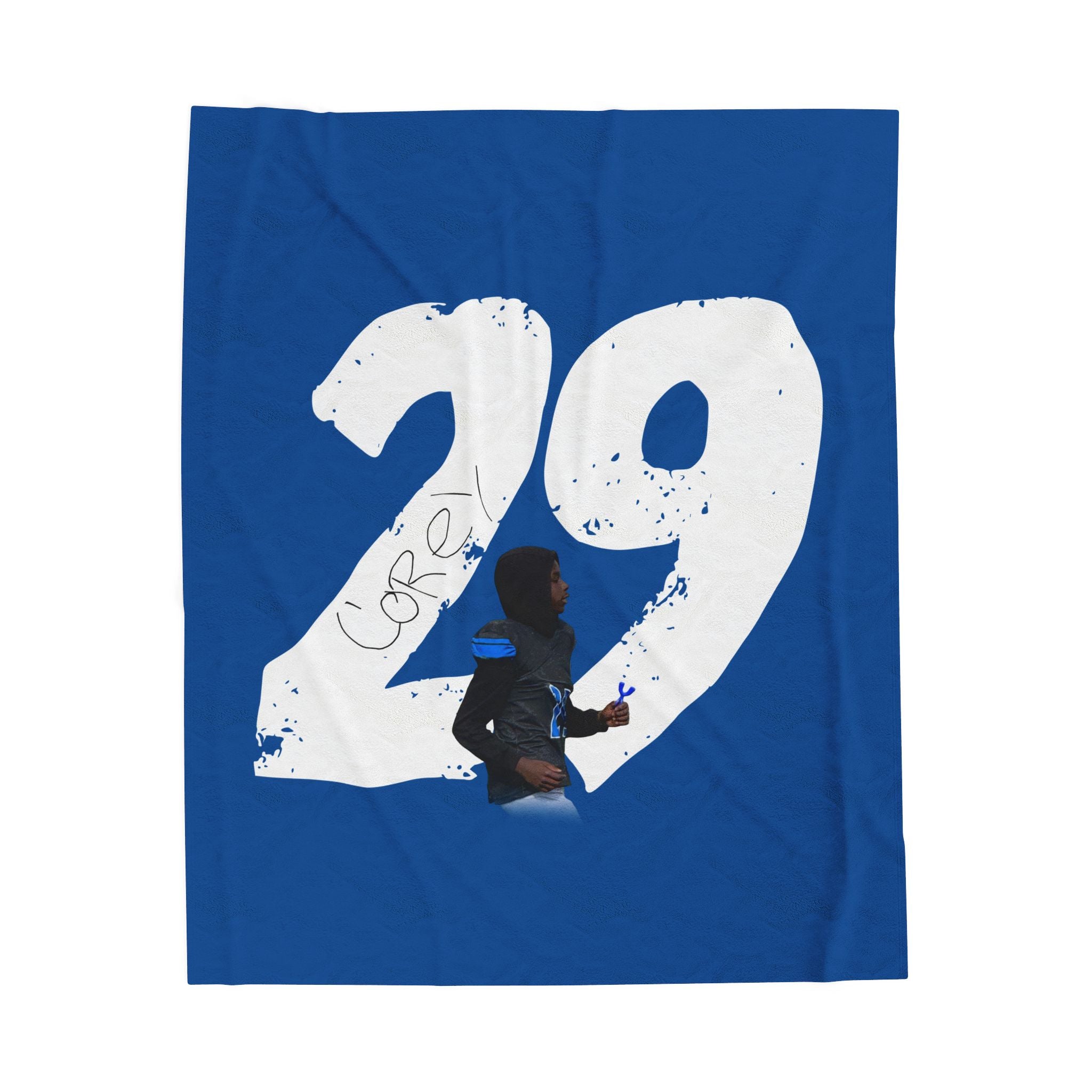 Corey Haywood Velveteen Plush Blanket