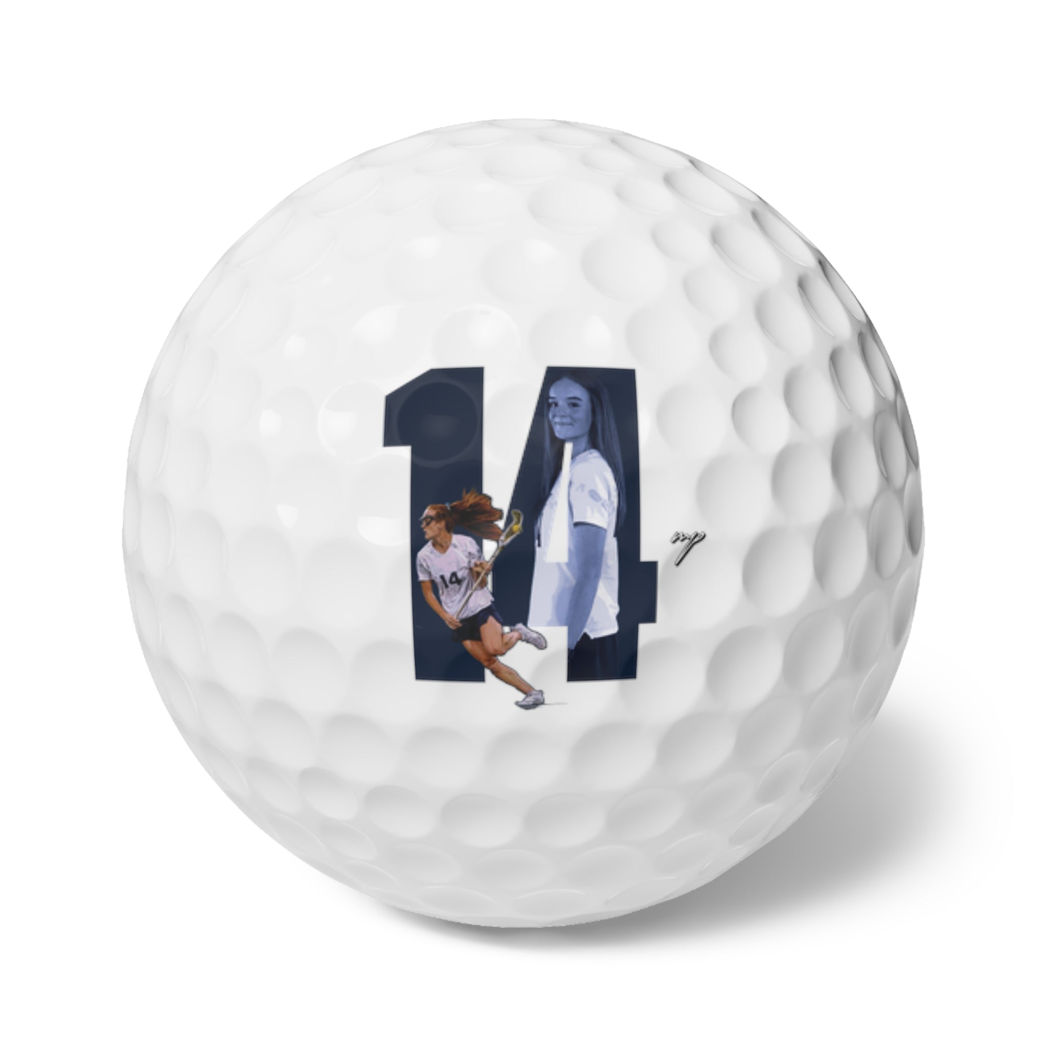 Kate McDonnell Golf Balls, 6pc