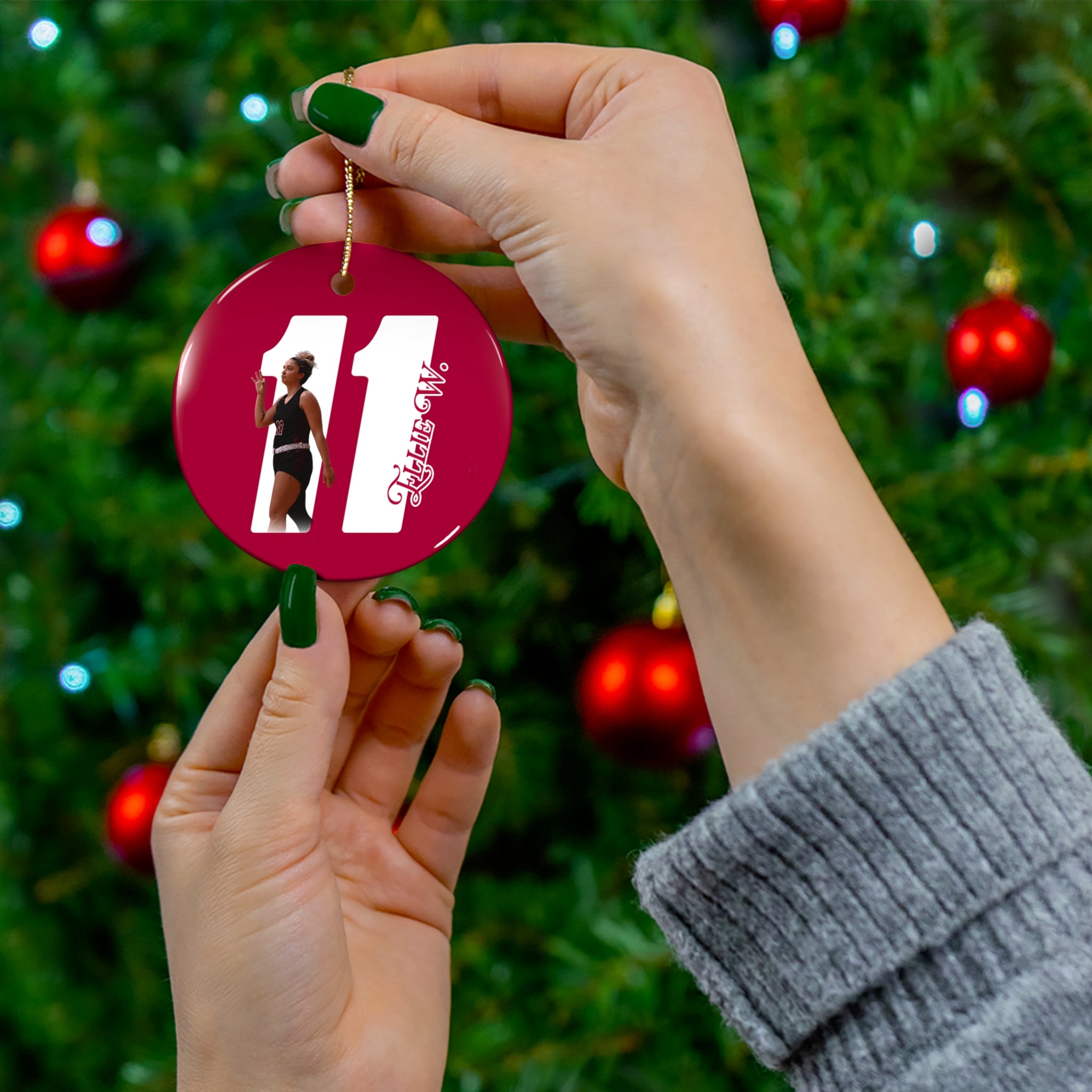 Ellie Wilkerson Ceramic Ornament