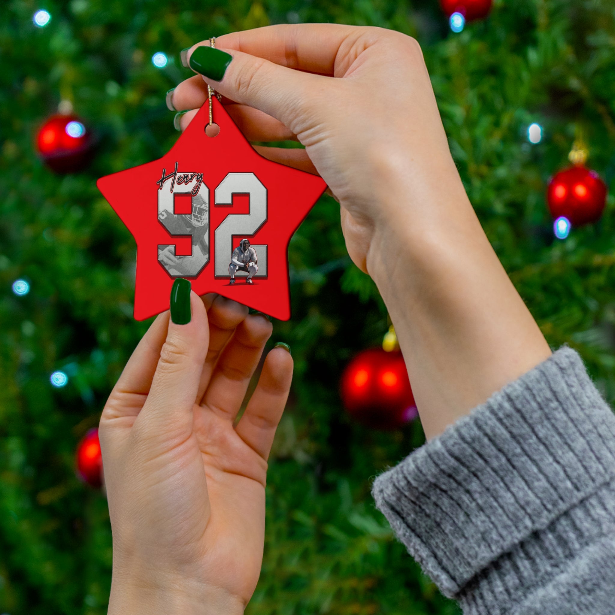 Jacob Henry Ceramic Ornament
